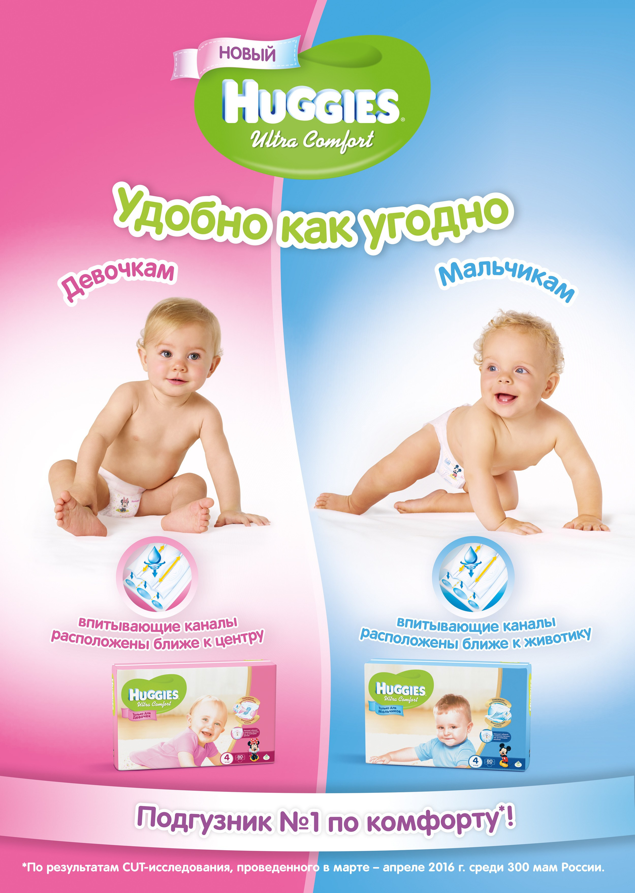 Huggies. Главная