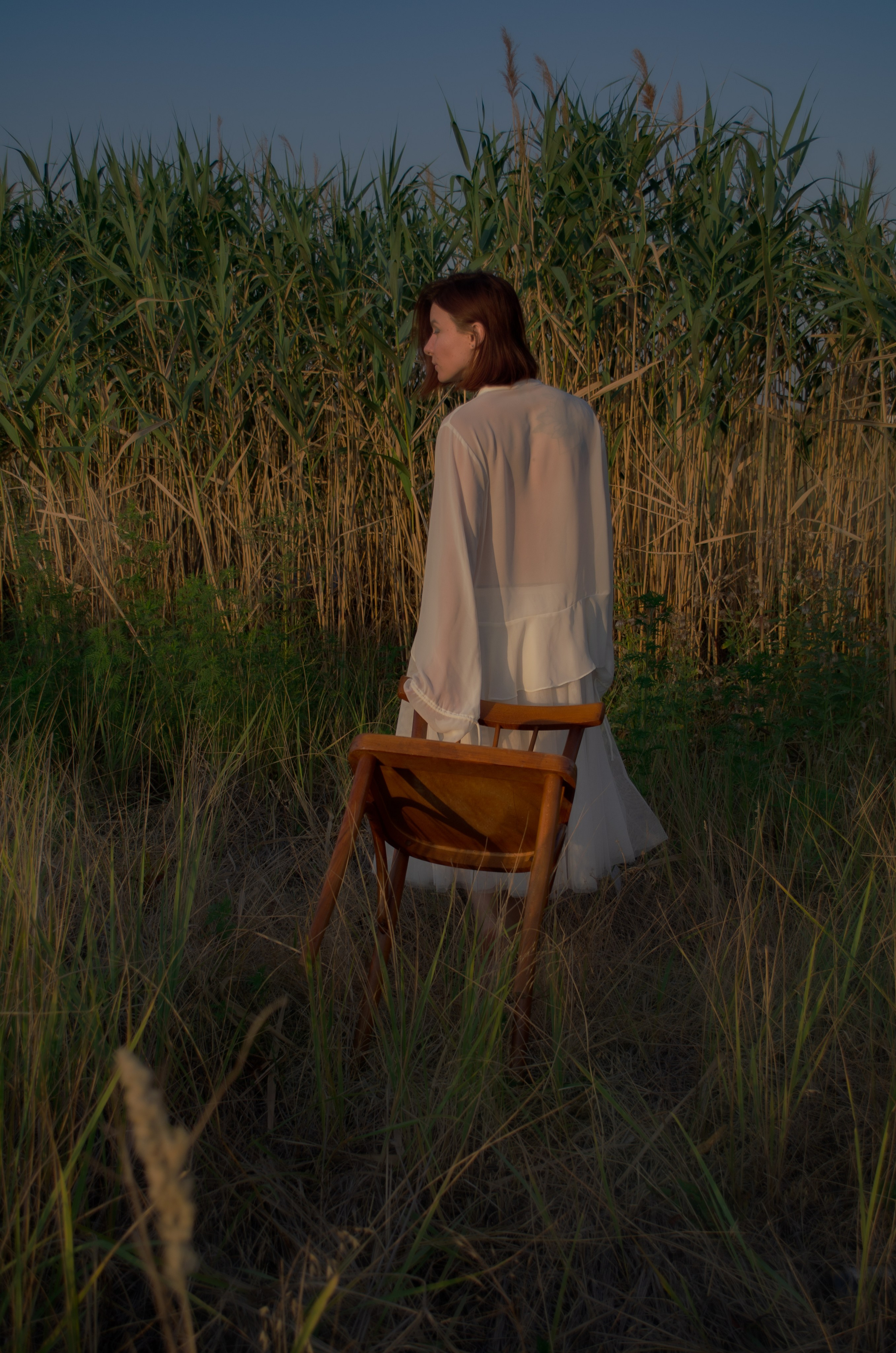 Нина. Камыши. Портретный фотограф в Краснодаре Юлия Кудряшова