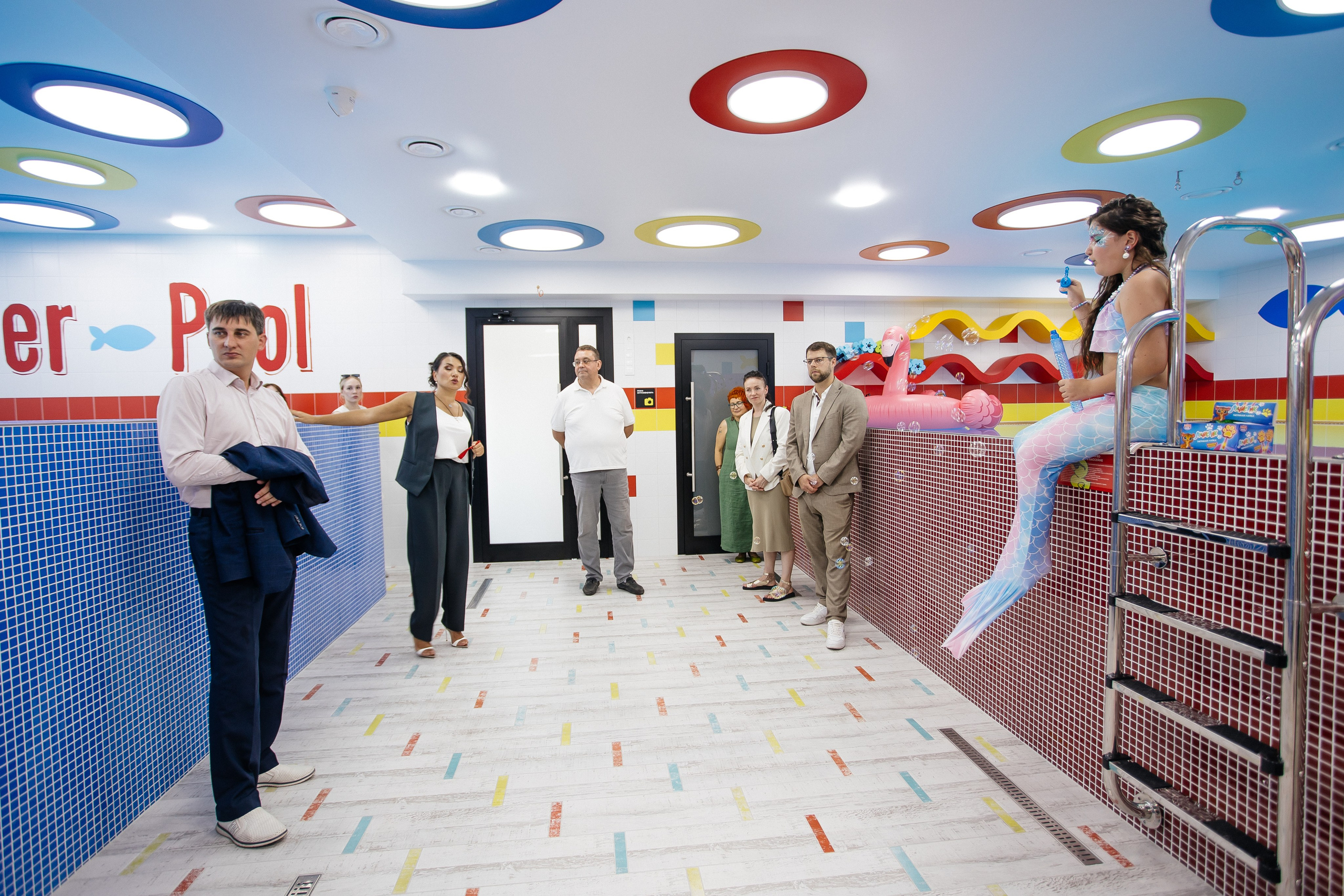 Открытие бассейна. Фотограф в Иркутске