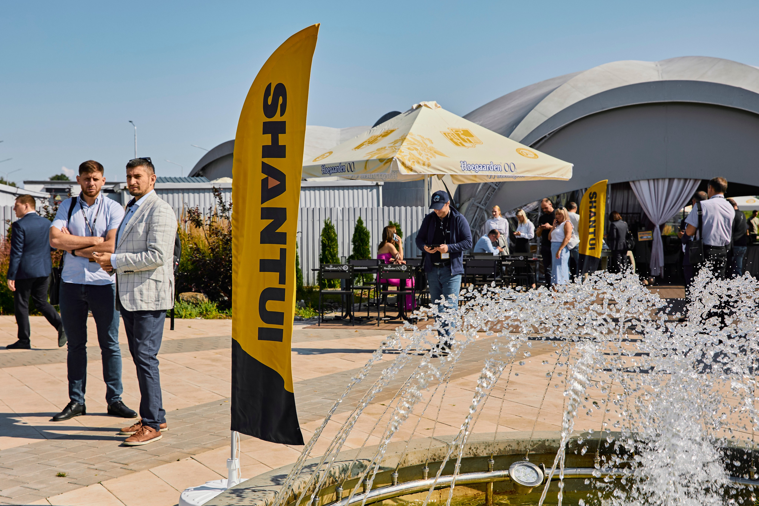 Презентация спец. техники Shantui. Фотограф Александра Иванова