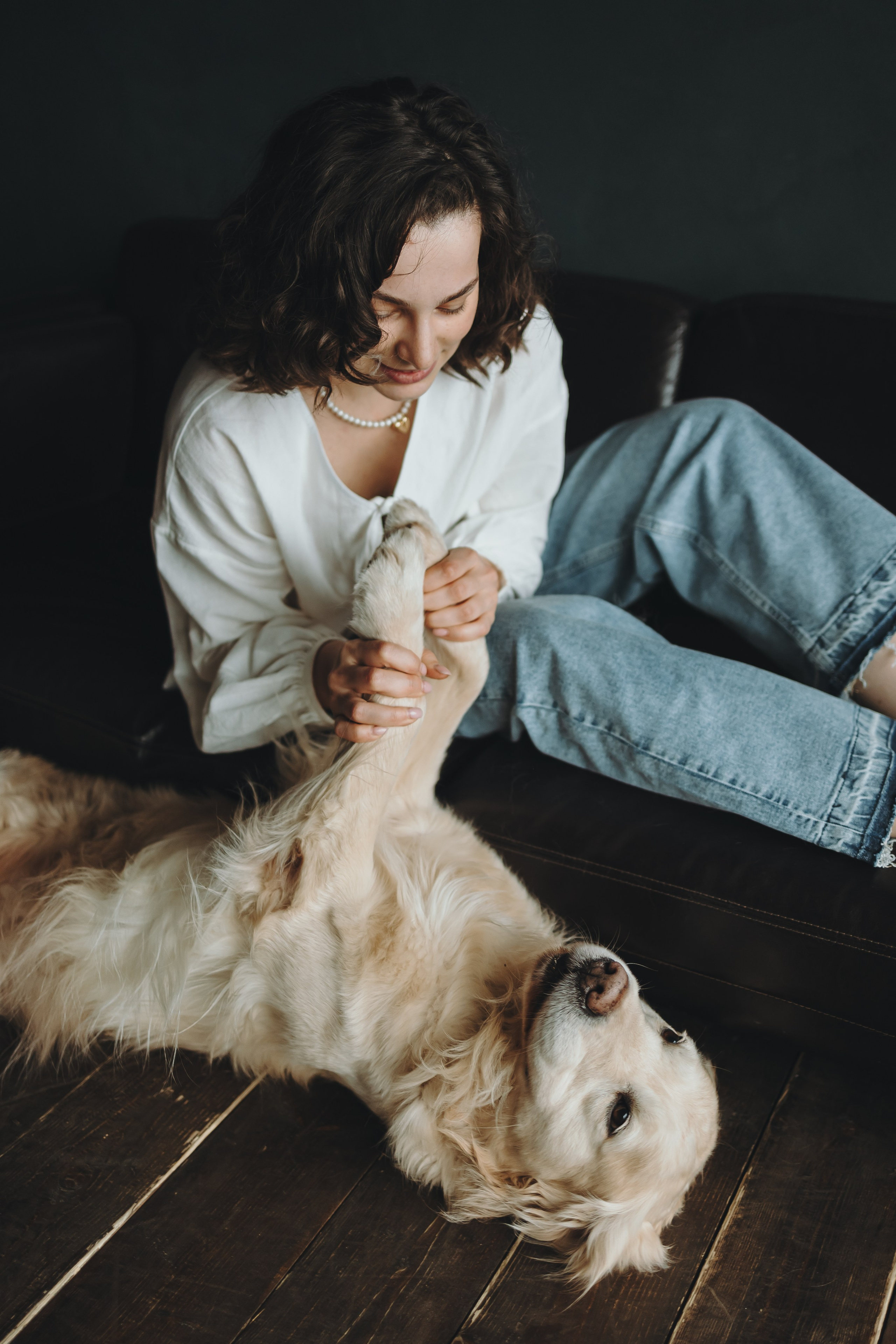 Настя, Арчи и Арагон. Фотограф-анималист в Санкт-Петербурге Алина Яхонт