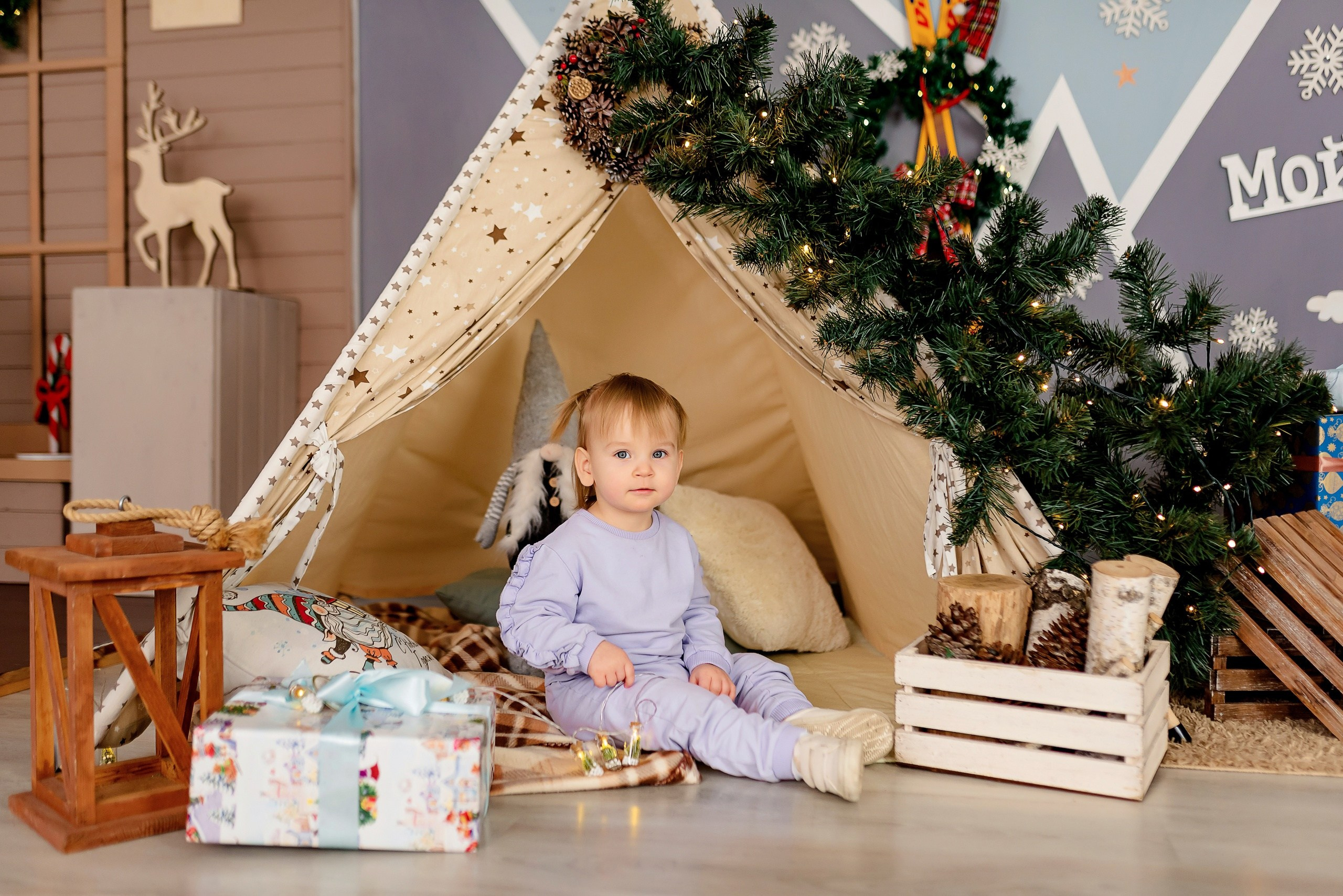 Новогодняя съемка. Меркулова Ольга фотограф Воронеж