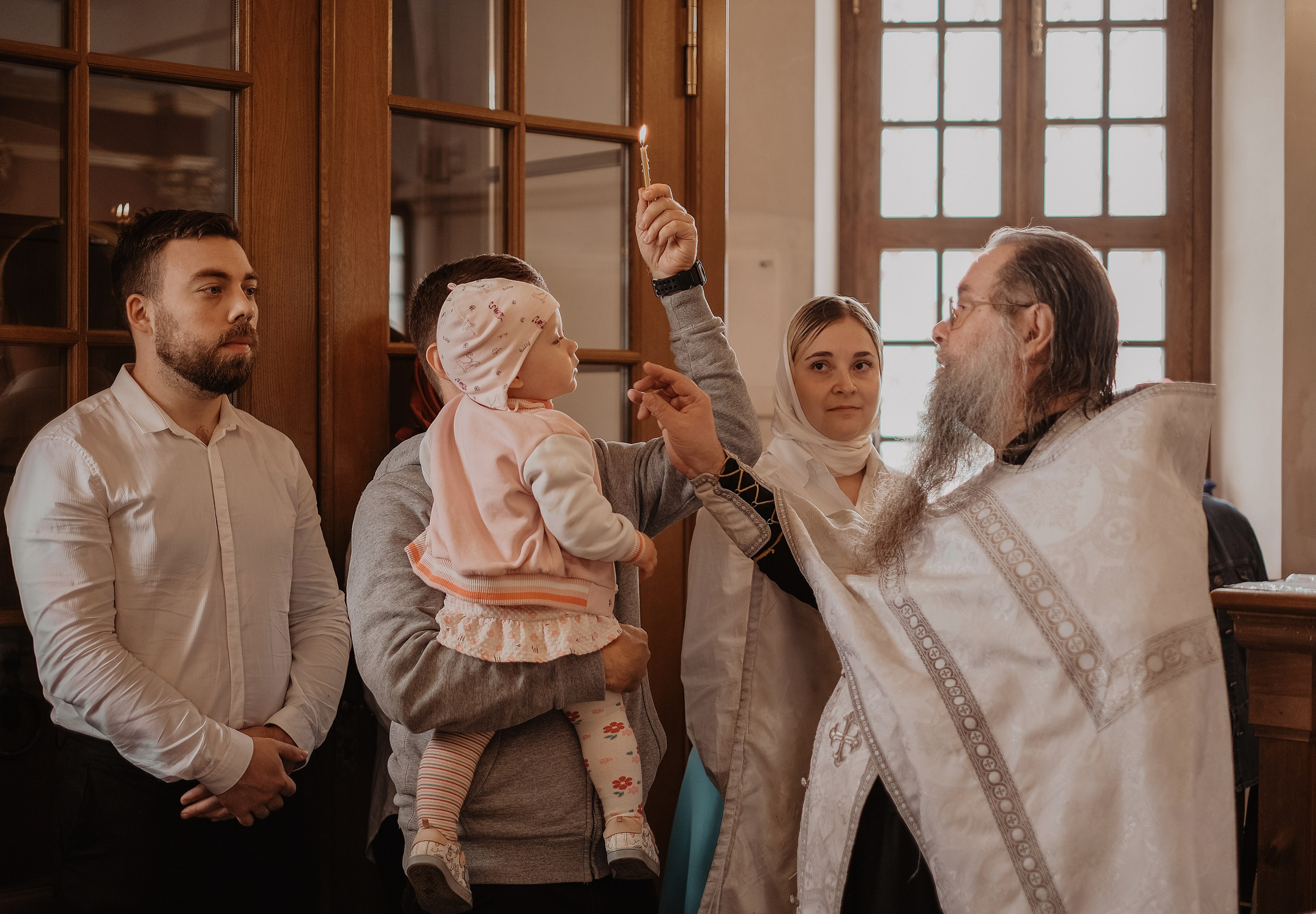 Крещение. Фотограф и видеограф в Москве Полина Абраменкова