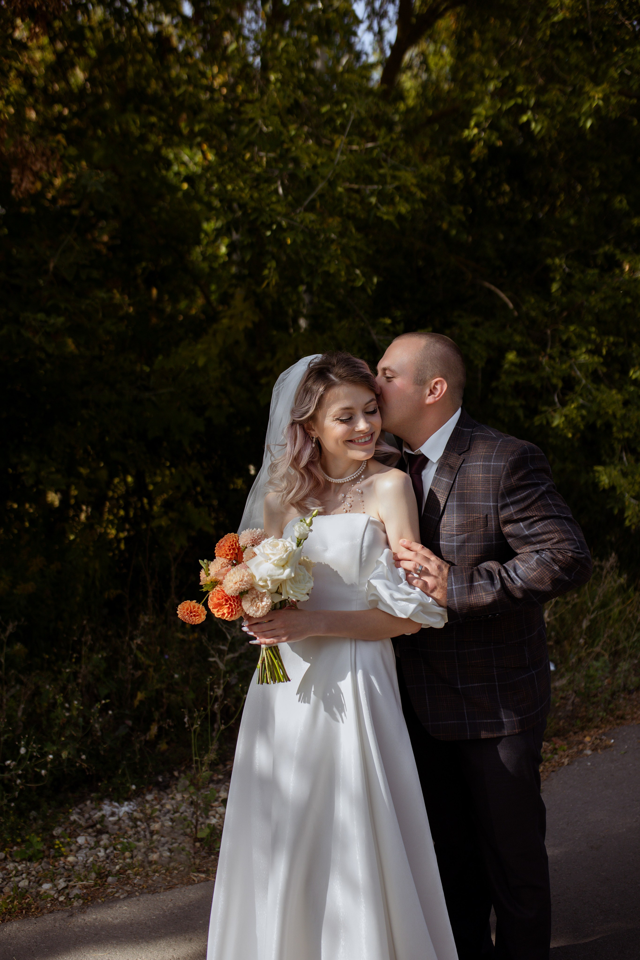 Душевная камерная свадьба с яркими акцентами. Свадебный фотограф Елена Рубцова