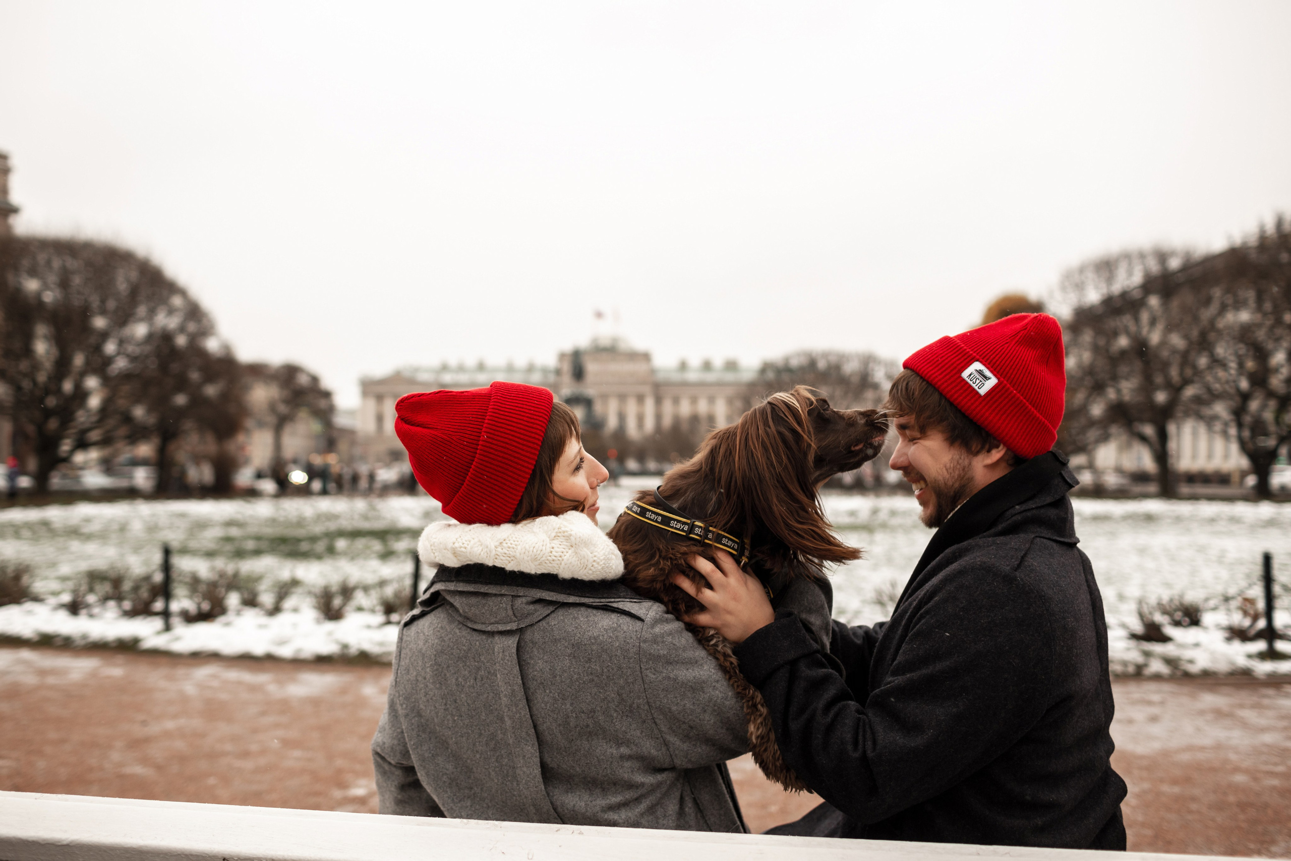 Фотопрогулка с собакой. Свадебный фотограф Кирилл Белый