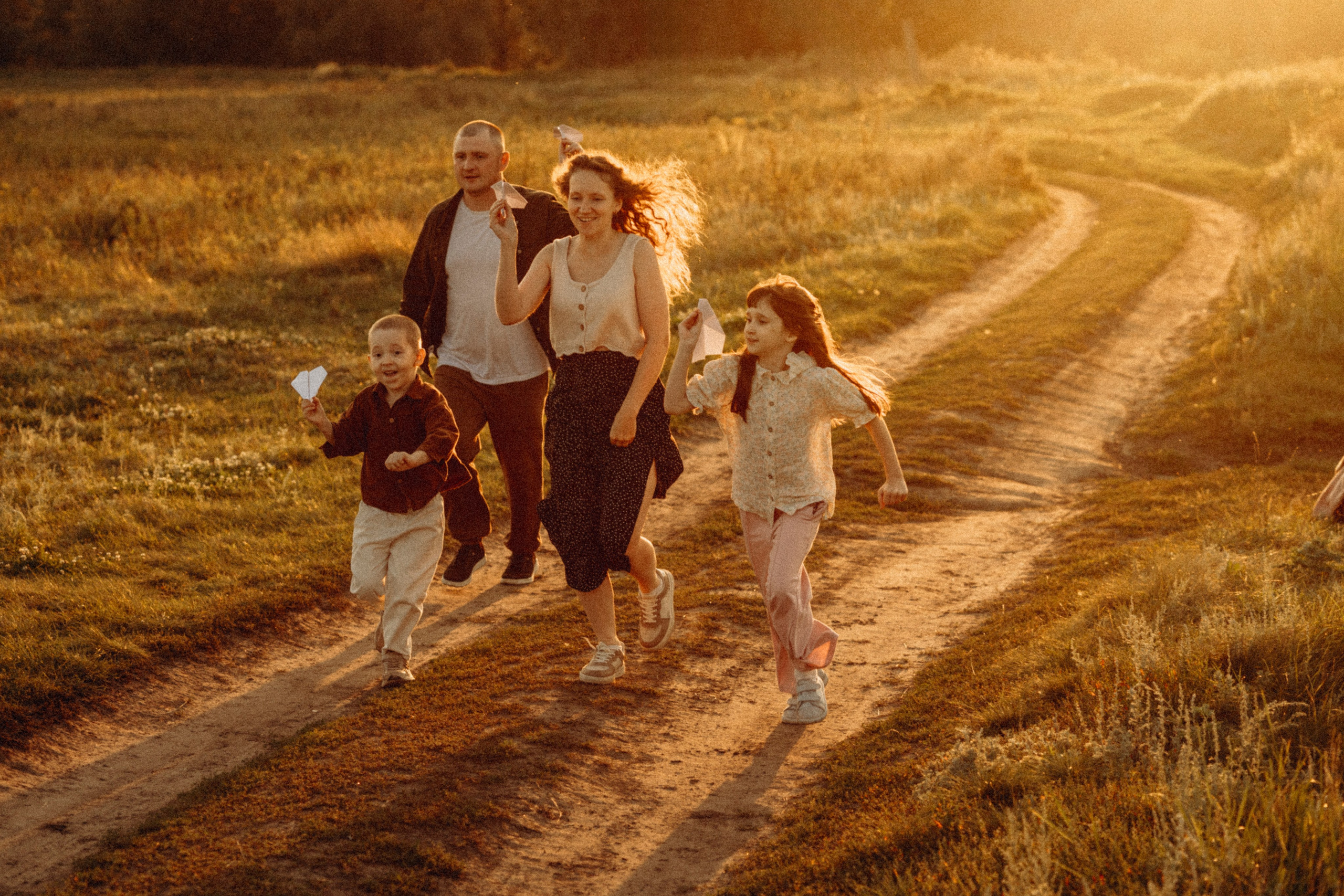 В лучах заката. Lifestyle семейный и детский фотограф в Омске Иванова Екатерина