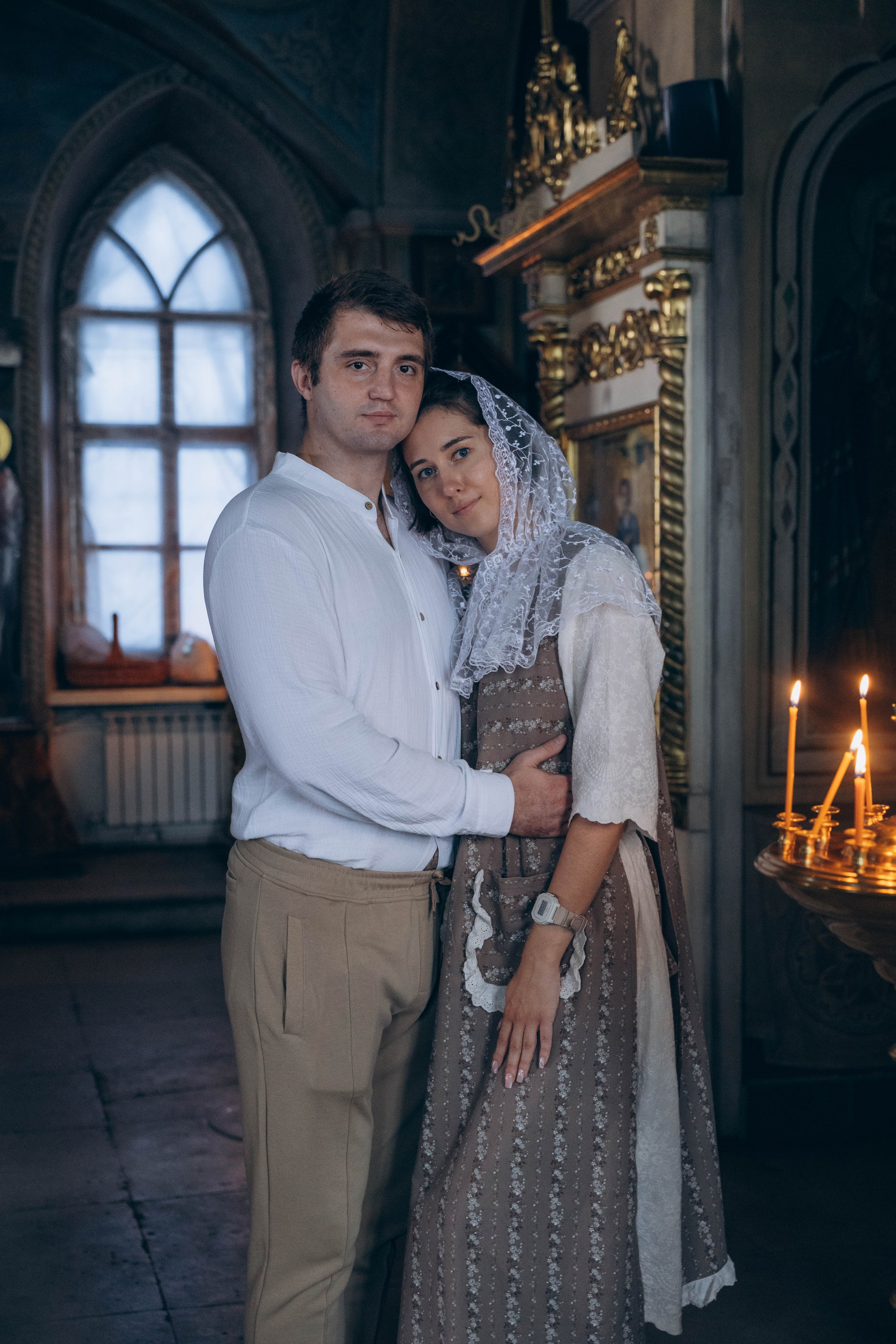 Церковный (крещение и венчание). Семейный фотограф Москва и область Дербунова Елена