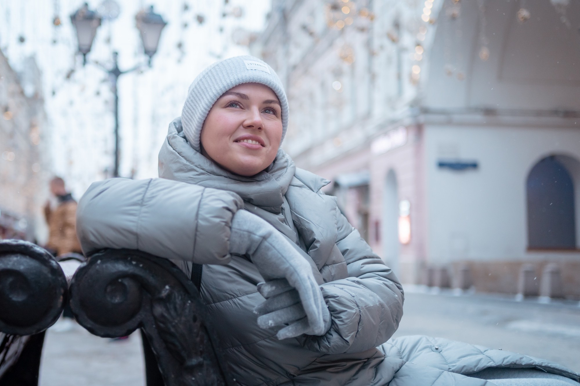 Юля с семьей в центре. Семейный фотограф Варвара Сорока в городе Москве