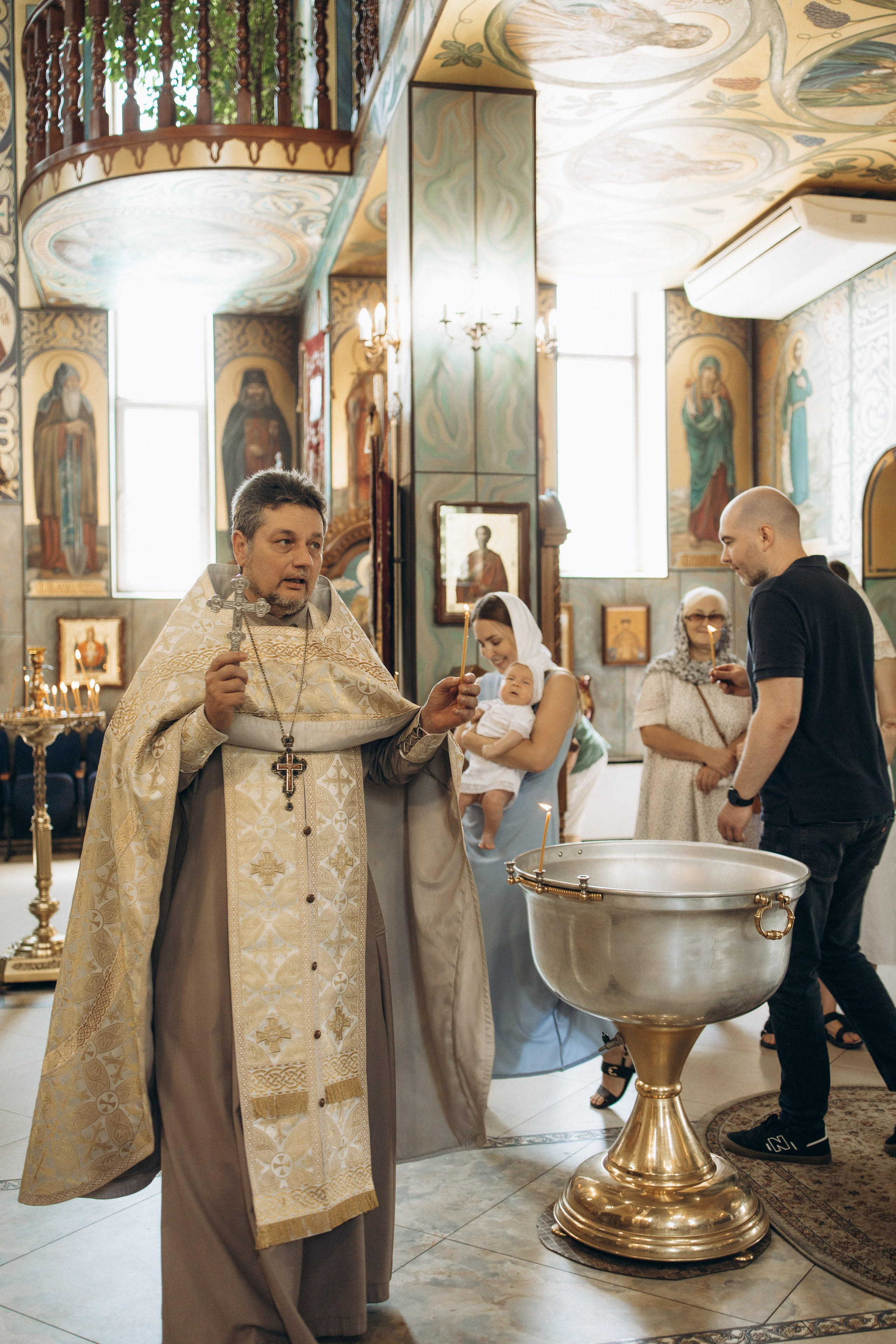 Крещение Ивана. Самый теплый фотограф в Краснодаре Рябоконь Ксения