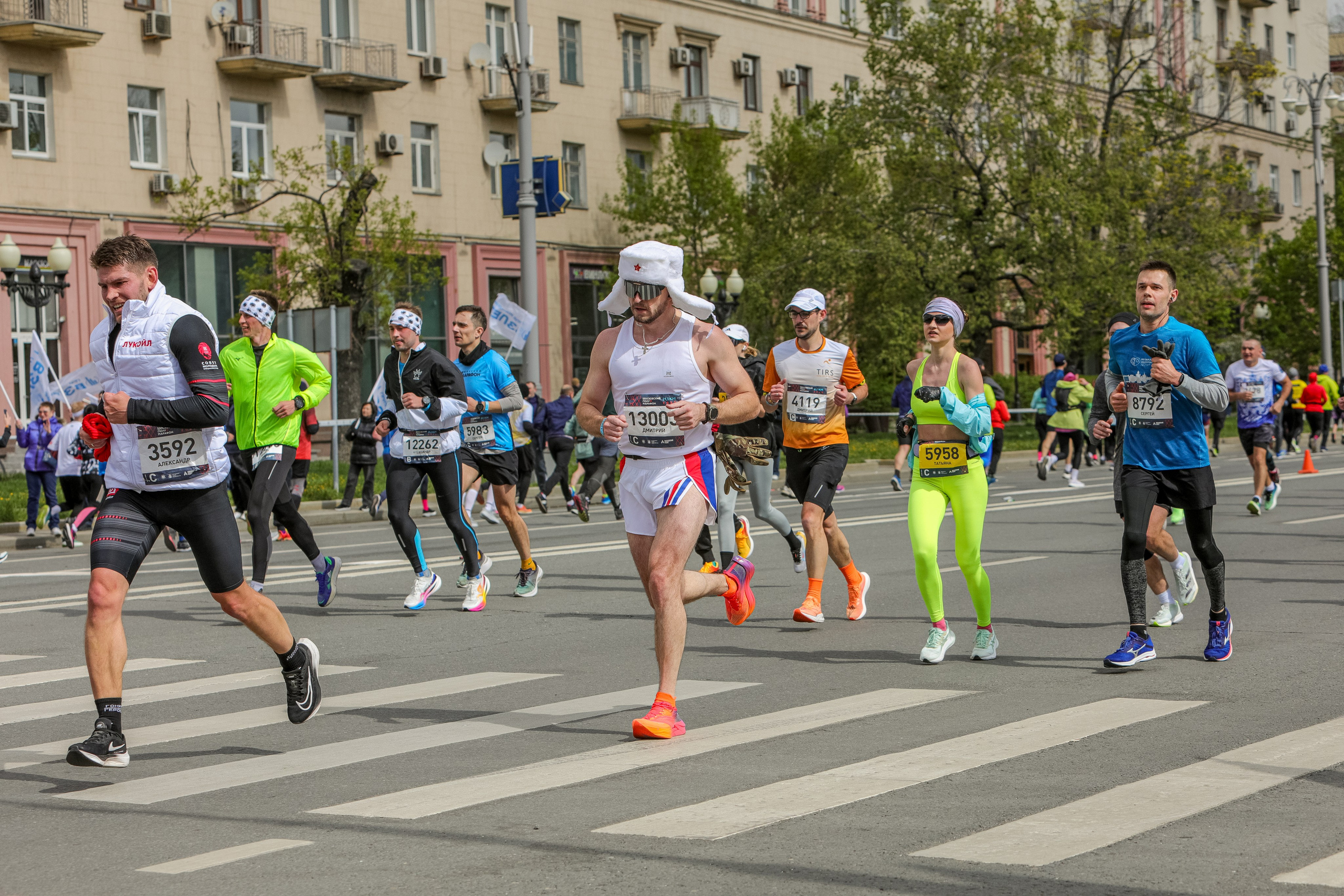 Московский полумарафон 27.04.25. Фотограф Сергей Ловкий
