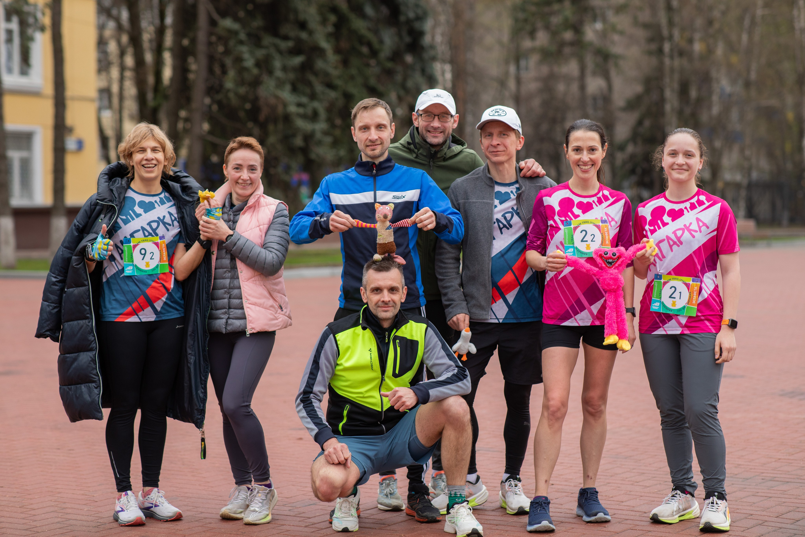 Эстафета «Игрушки», Администрация г. Химки. Фотограф Сергей Ловкий