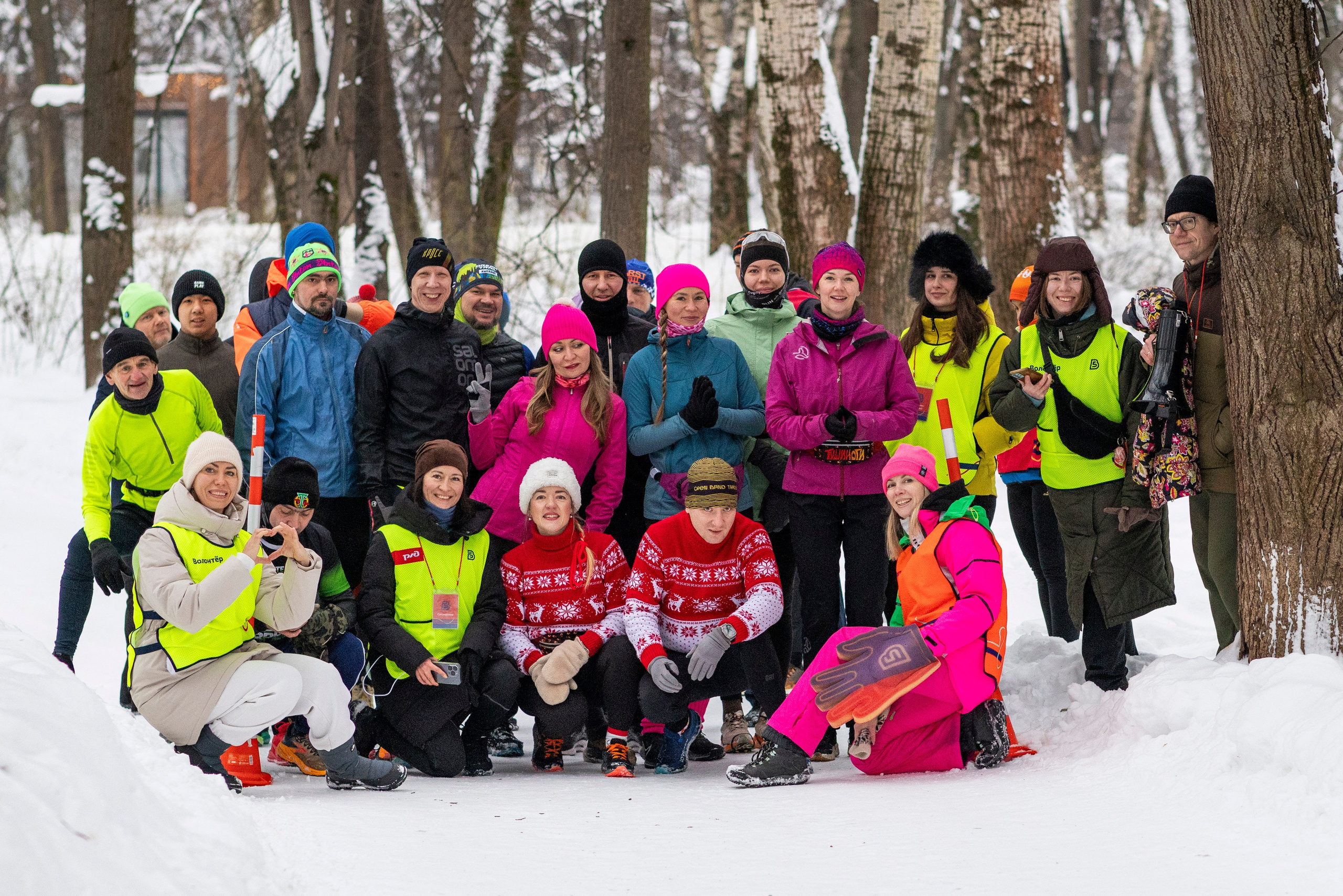 196 забег 5 вёрст в Тушино, 17.01.26. Фотограф Сергей Ловкий