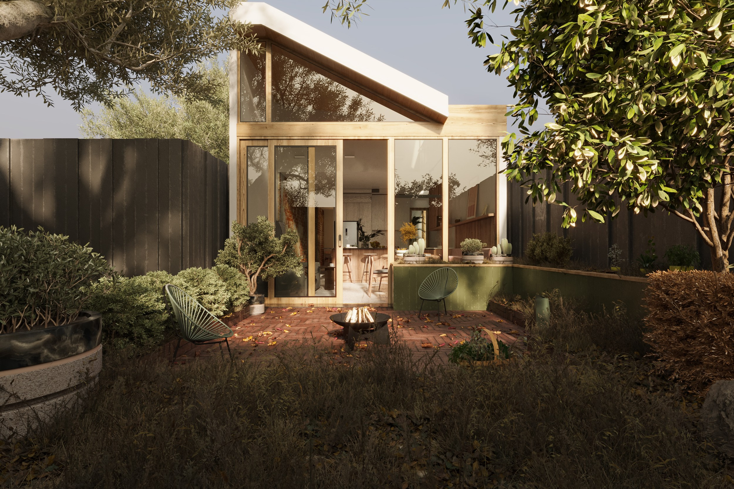 HOUSES, ABBOTSFORD, Австралия. 3D визуализация интерьера и архитектурной среды