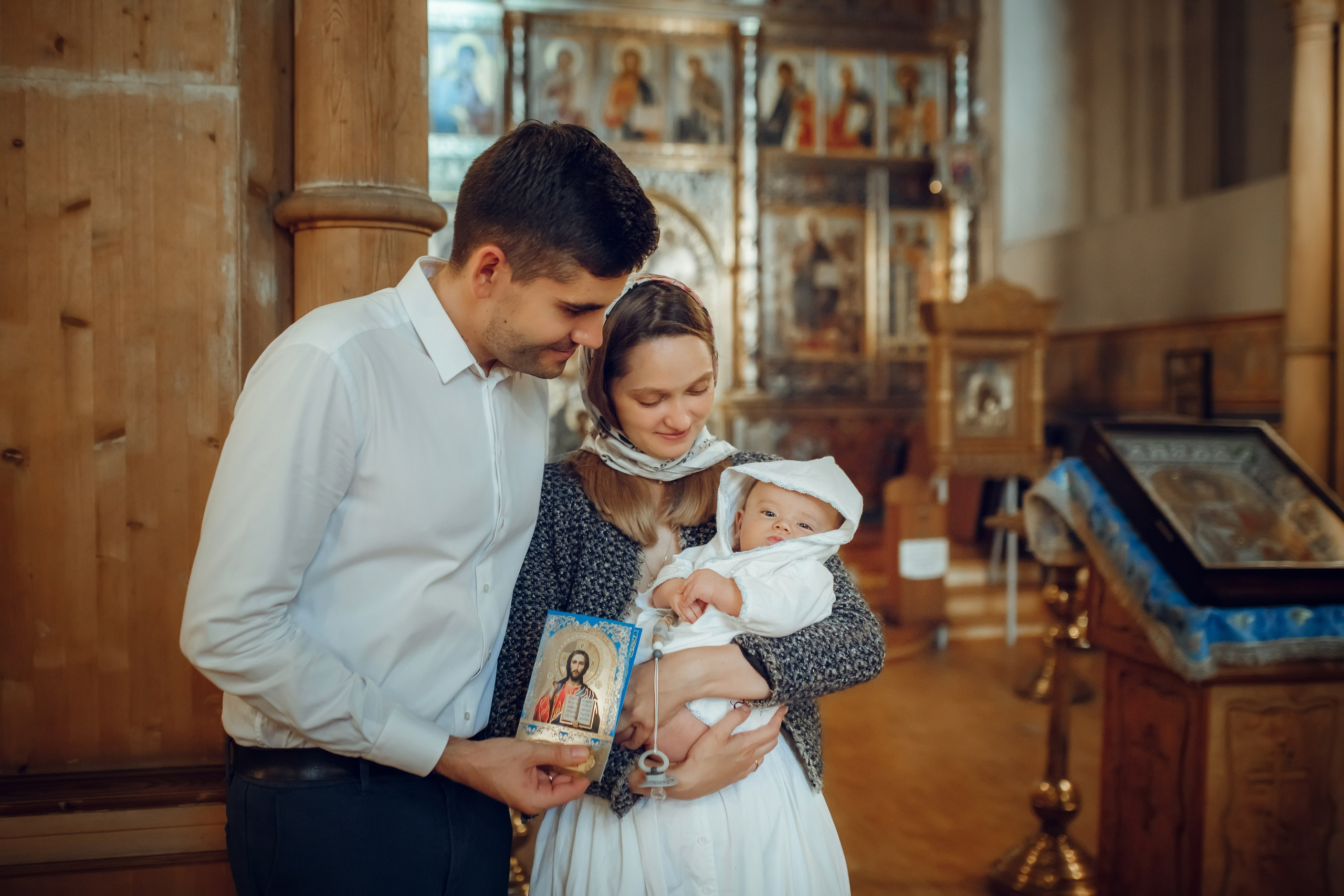 Крещение Арсения. Фотограф на Крещение, семейный фотограф в Москве