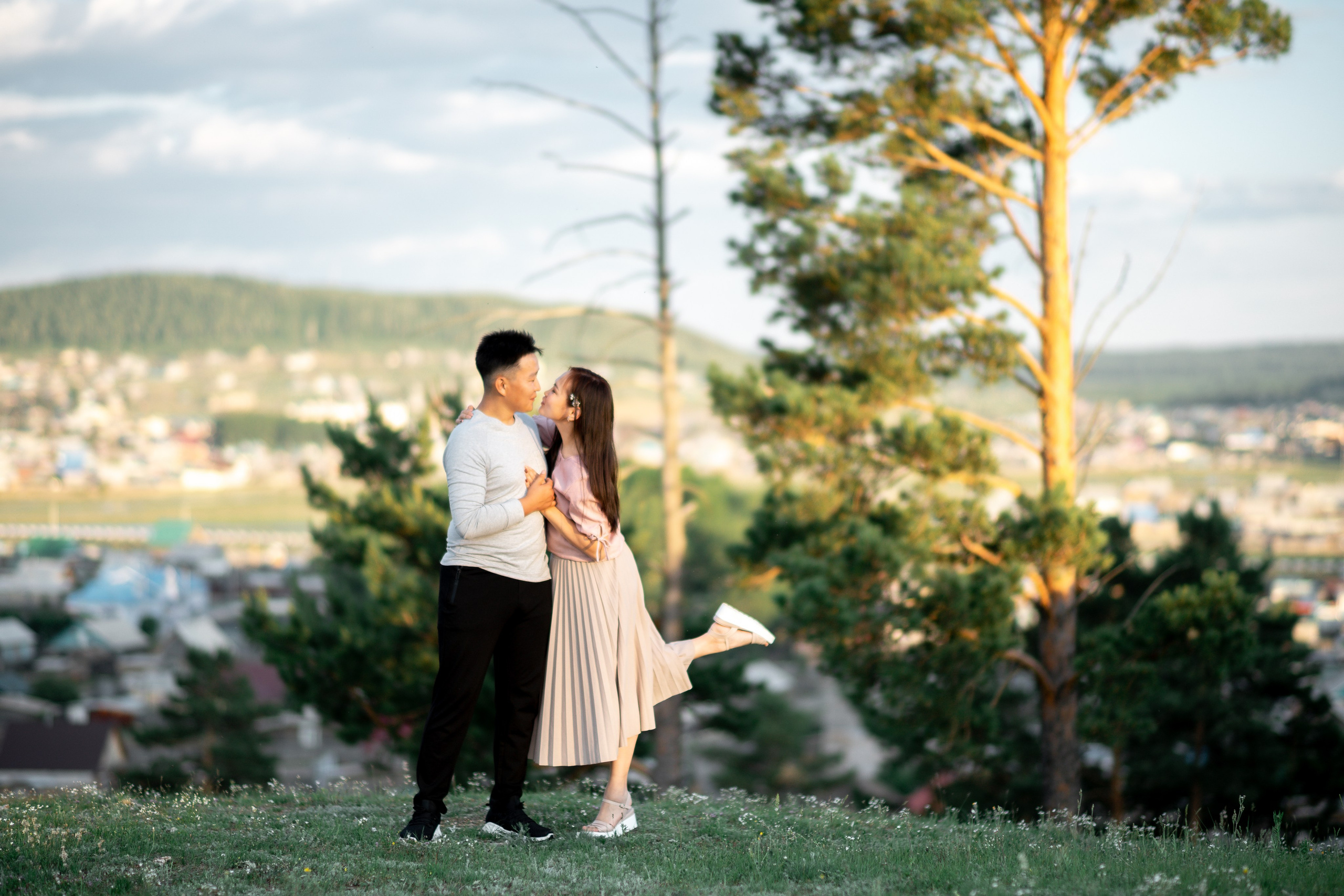 Гомбо и Туяна. Фотограф Улан-Удэ