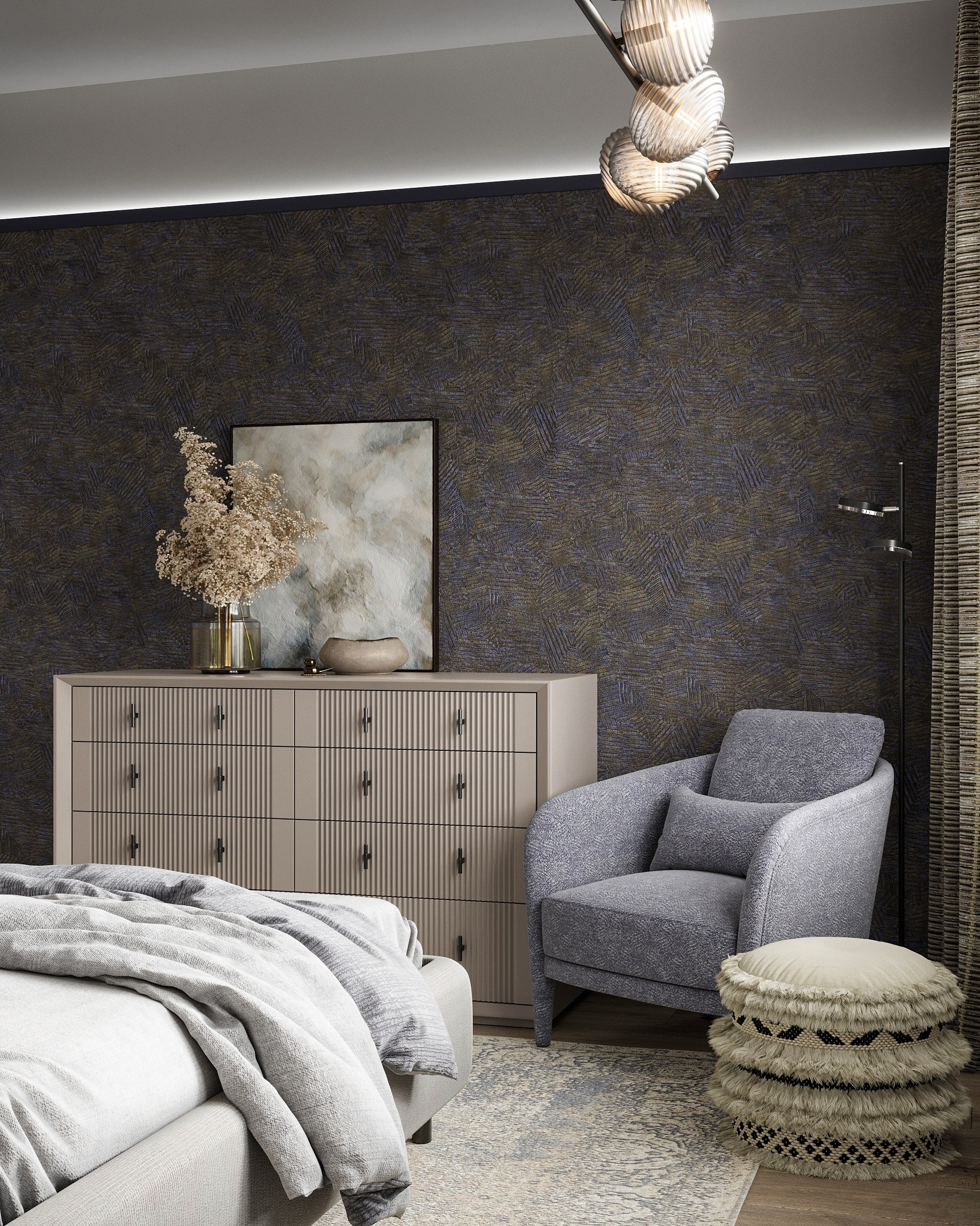 Bedroom. 3D-Визуализатор Алёна Сулохина