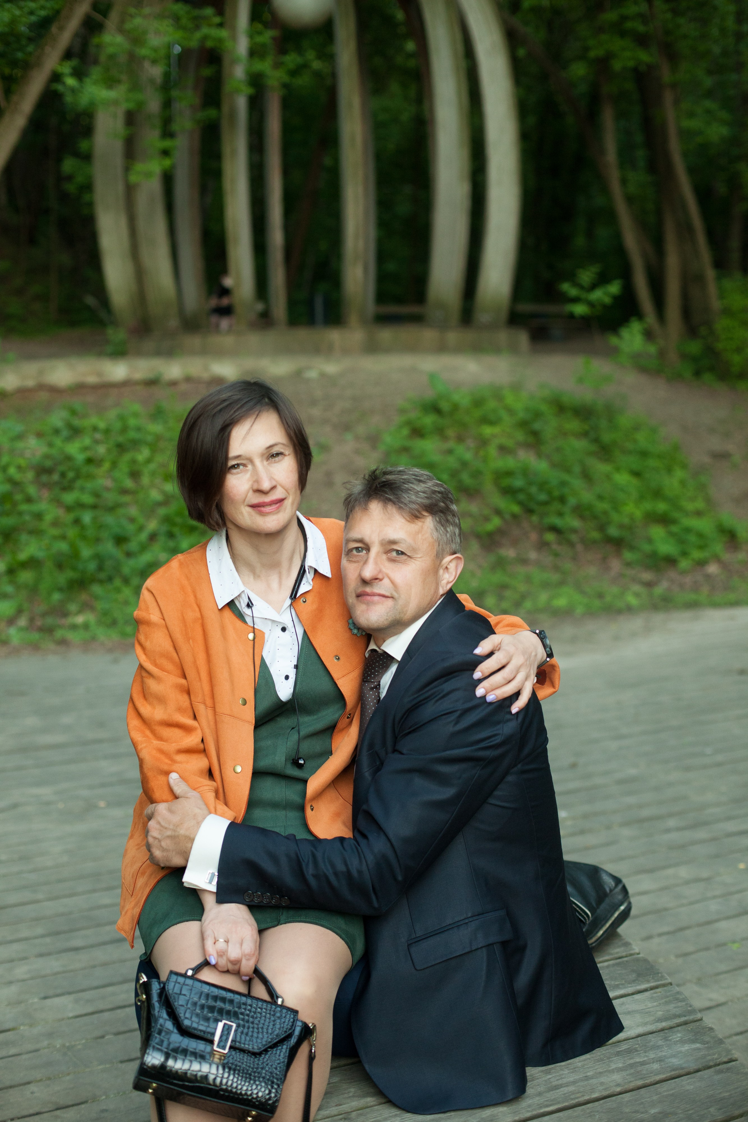 Анна и Сергей Нескучный сад. Фотограф в Москве Валентина Иванова