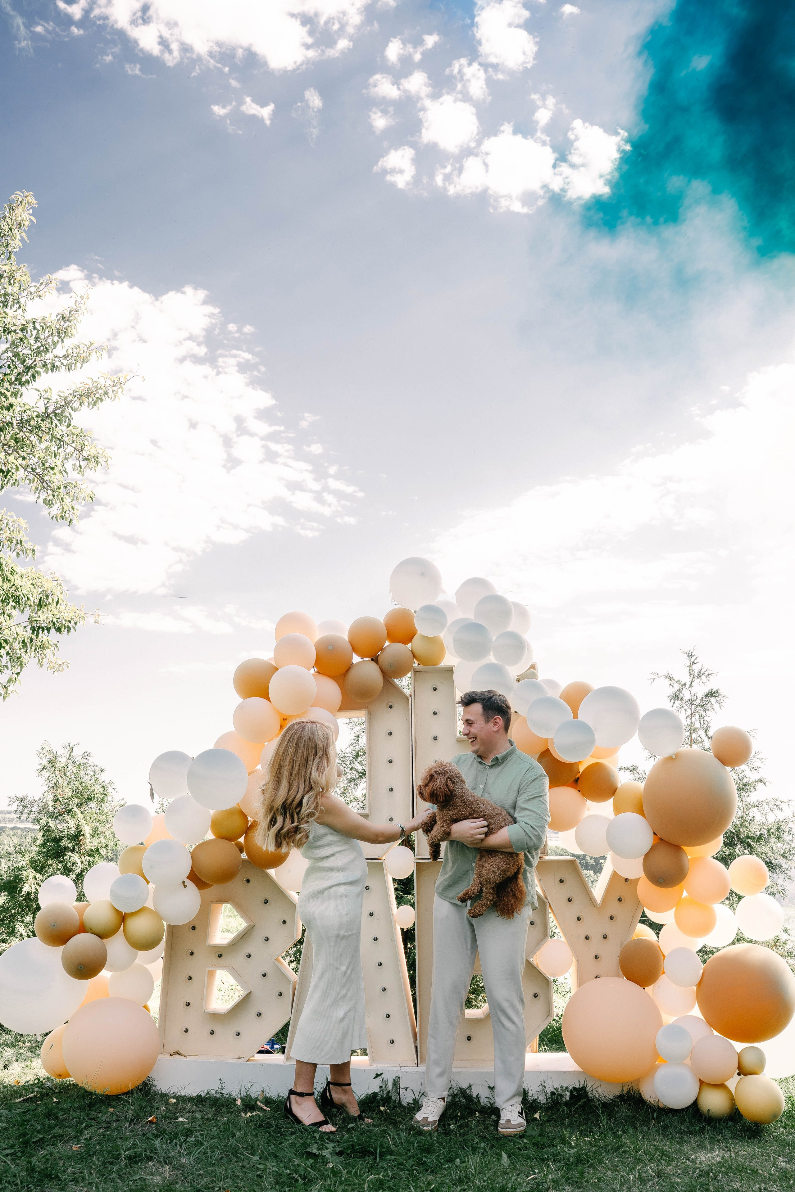 Гендер пати Сергей и Анастасия. Свадебный и семейный фотограф в Воронеже Анастасия Бойко