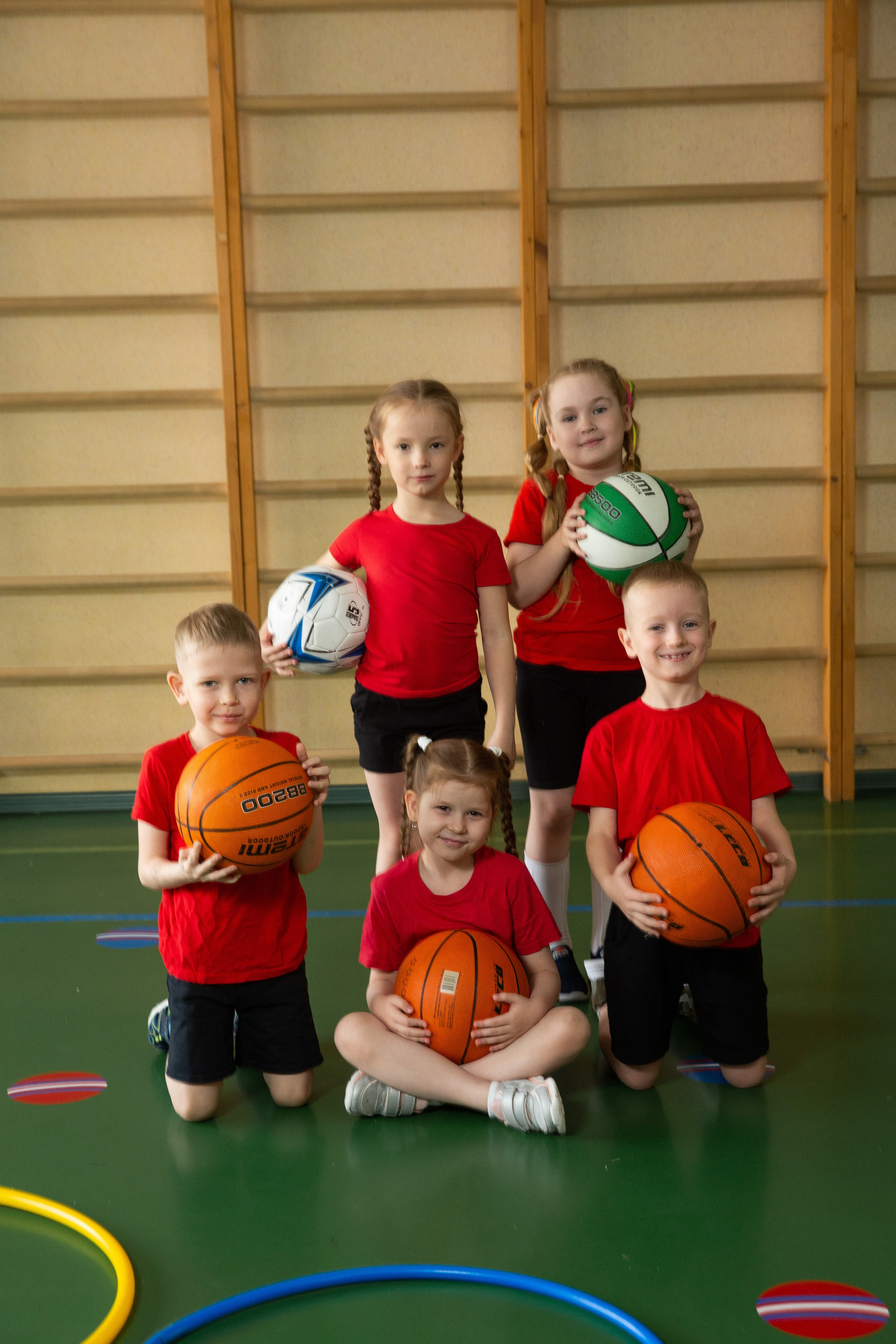 Физкультура в детском саду. Семейный, детский, школьный фотограф в Благовещенске Яна Белоусова