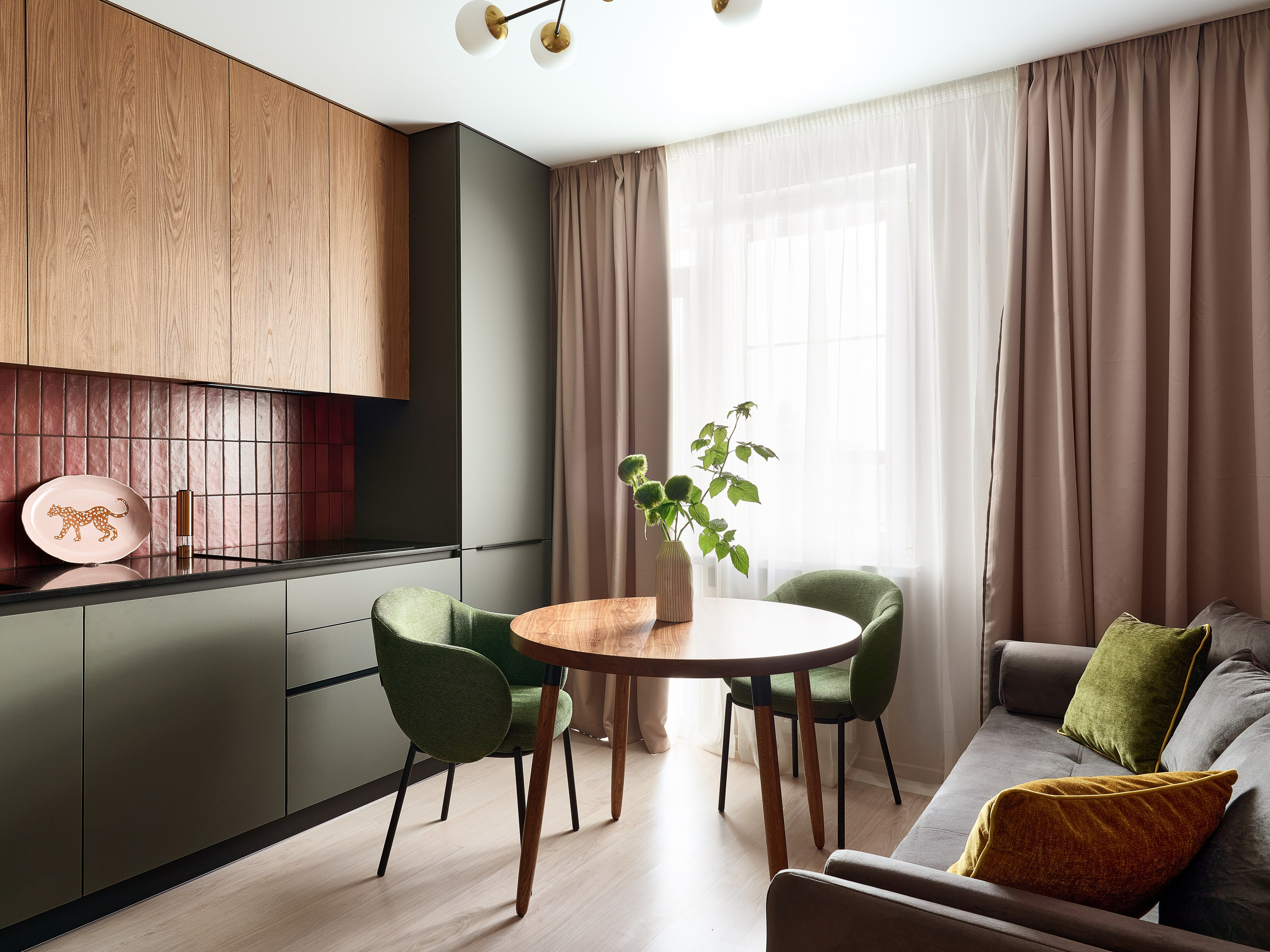 Квартира 43 м² (совместная работа с Любовью Поляковой designpolyakova.ru). Push-design.ru