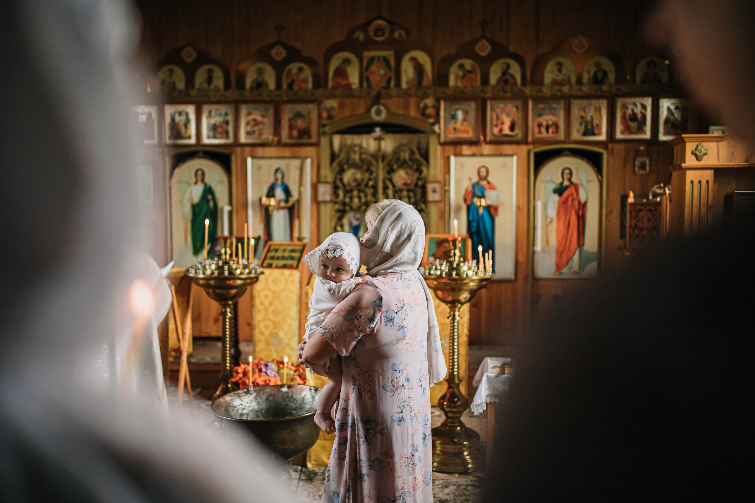 Крещение Мирославы. Фотограф Дарья Маташкова