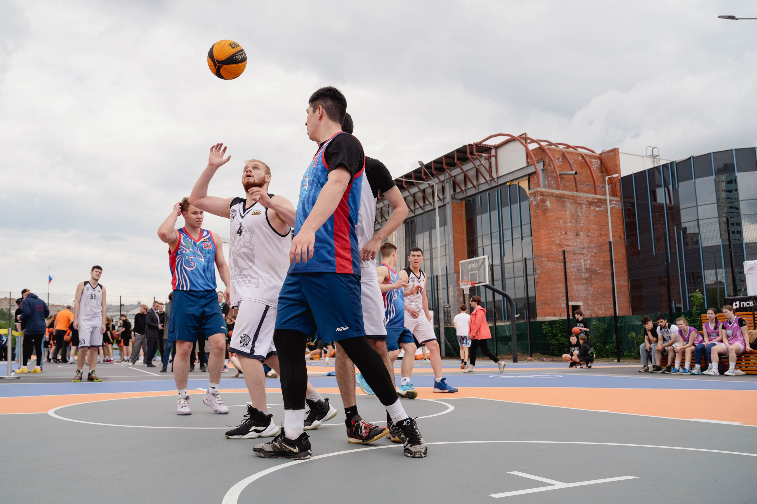 Открытие Центра уличного баскетбола. Спортивный и репортажный фотограф в Иваново Сергей Силкин