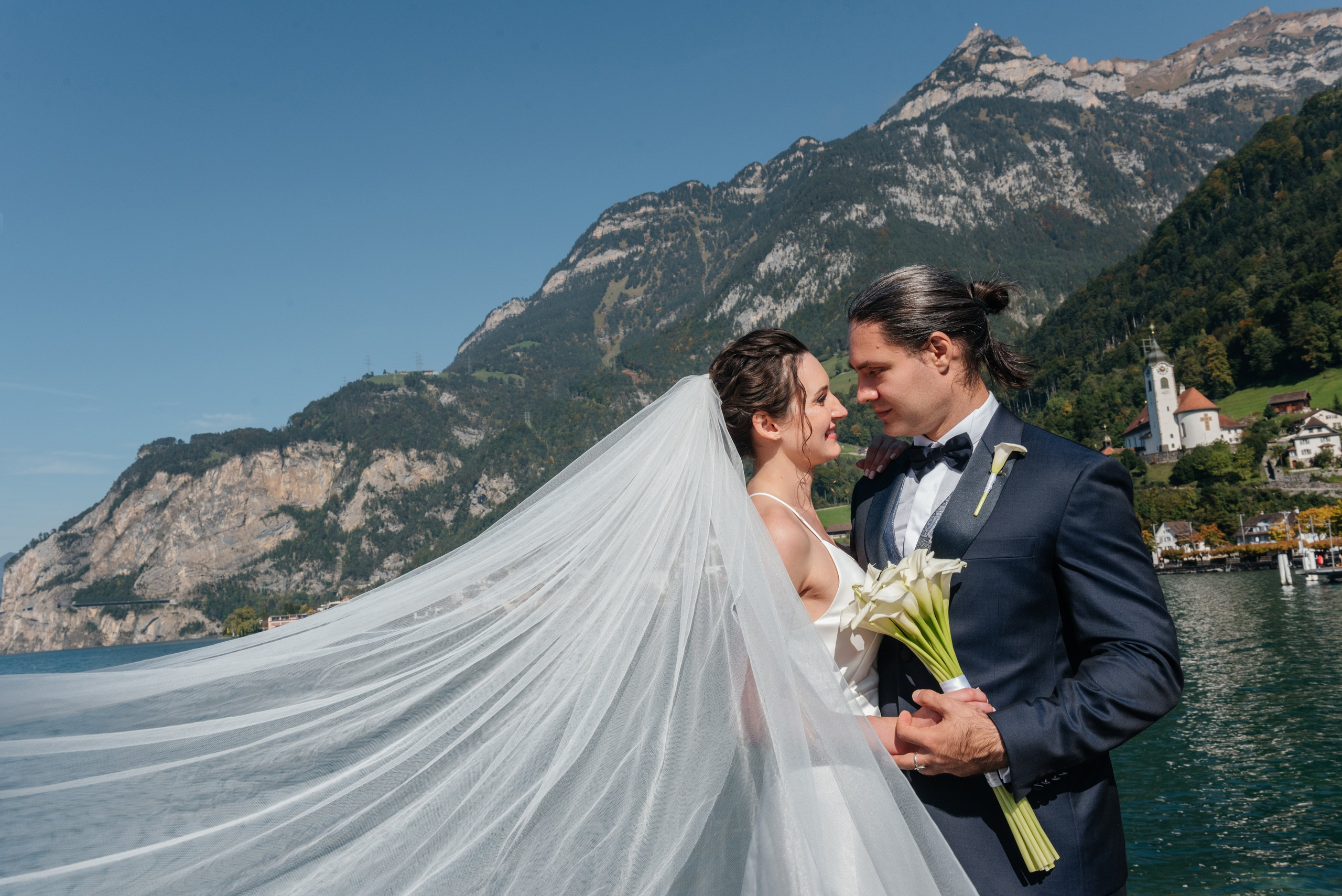 Анна & Сергей (Бауэн, Швейцария). Фотограф в Швейцарии и Европе Анна Алексеенко