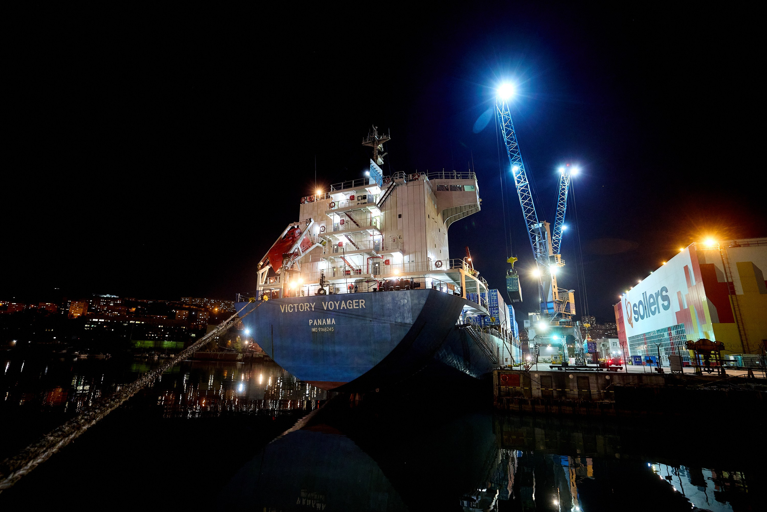 Фотограф репортаж Владивосток репортажная съёмка Приморский край фотосъёмка промышленность бизнес производство судно порт аэросъёмка