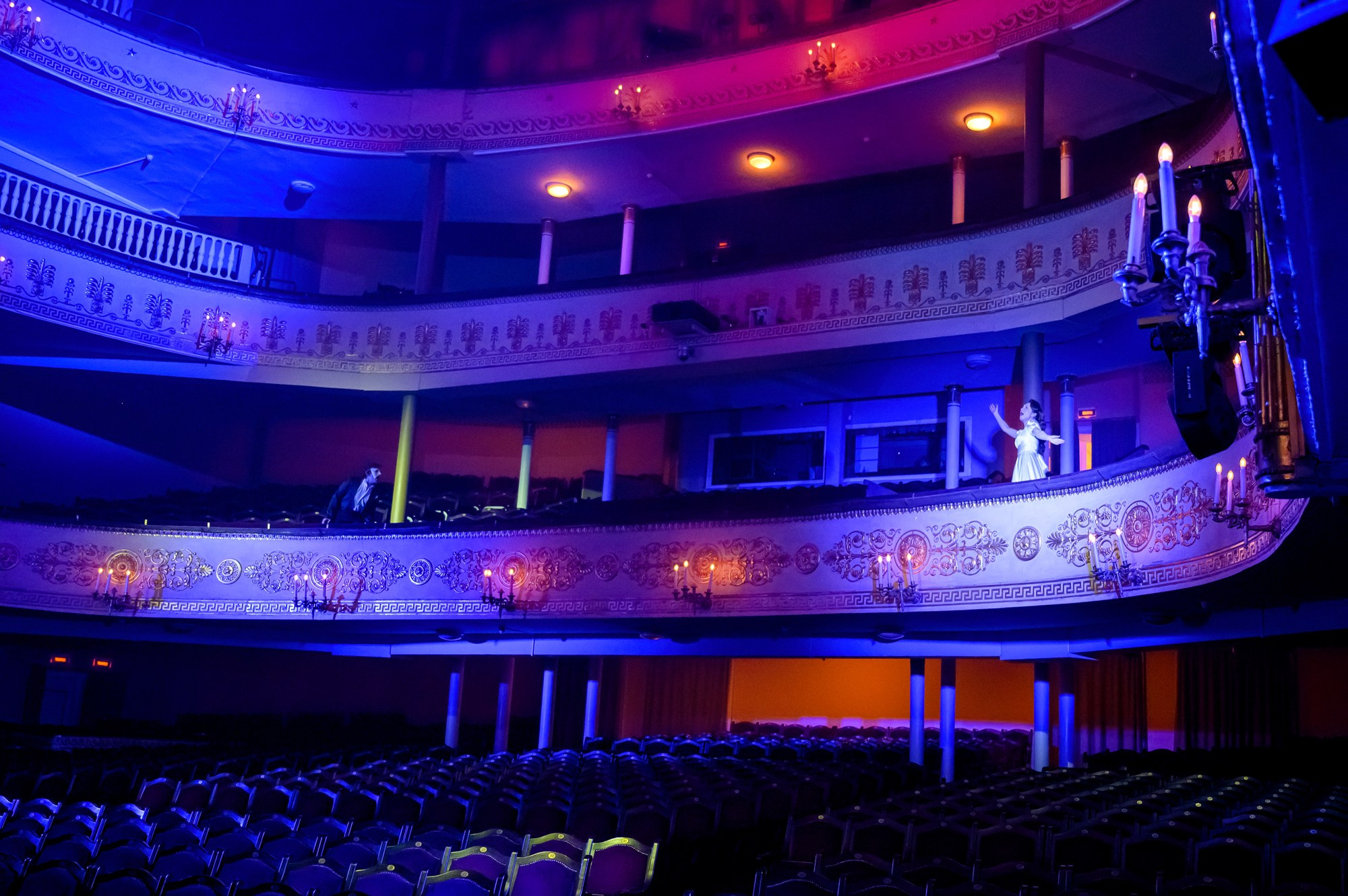 Репортажная съемка мероприятия «Ночь театров» в Московском театре оперетты. 2025. Фотограф Анна Мельникова | Москва