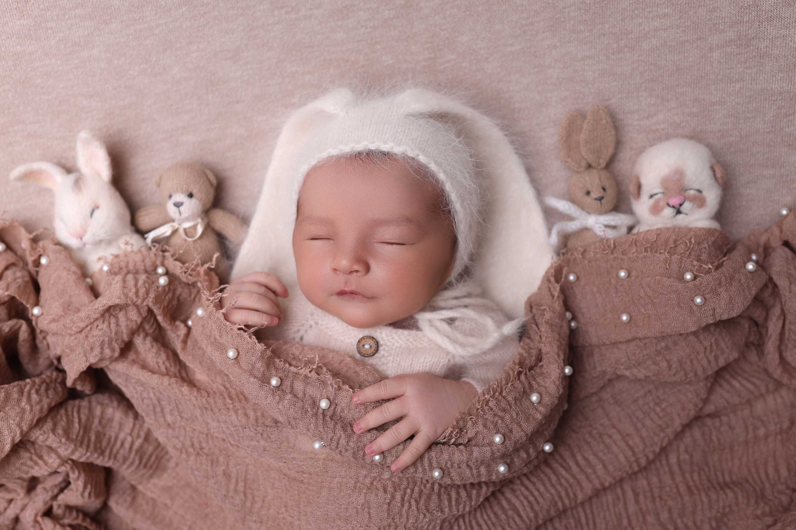 Newborn девочки. Фотограф новорожденных Модяева Ирина