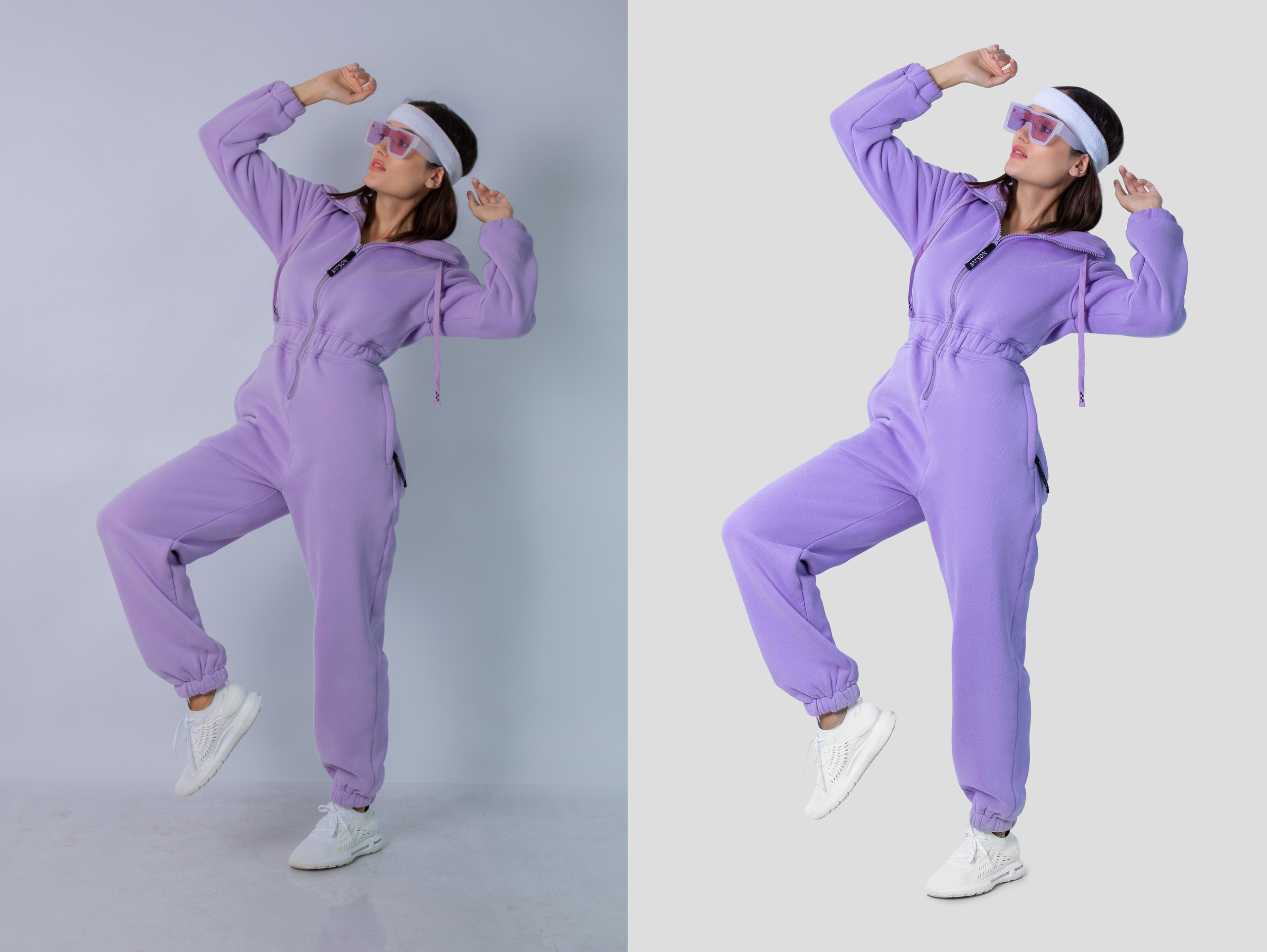 Ретушь портретов для рекламы спортивной одежды — динамика и стиль! | Студия SVITHART