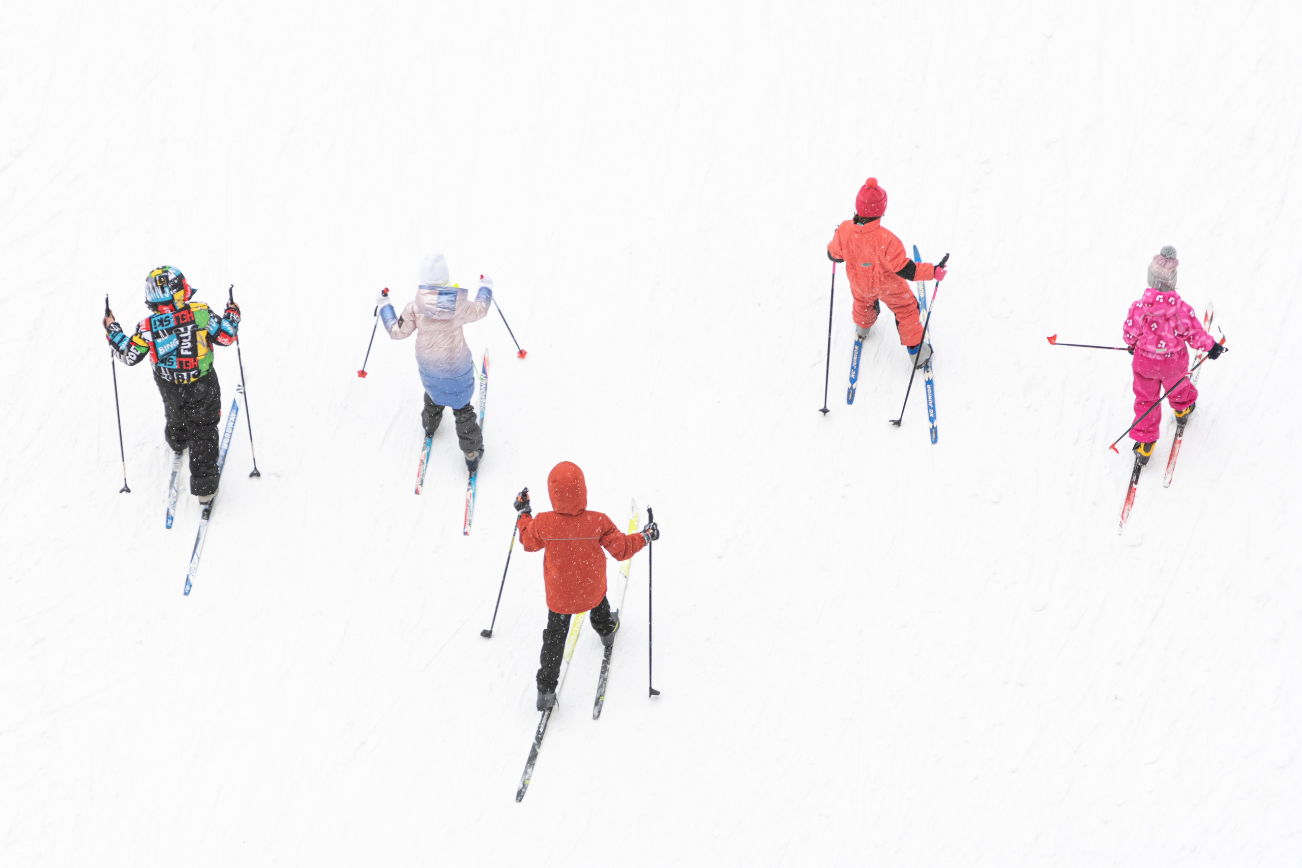 A physical education lesson in the snow desert. Evgenii Filippov — Photographer