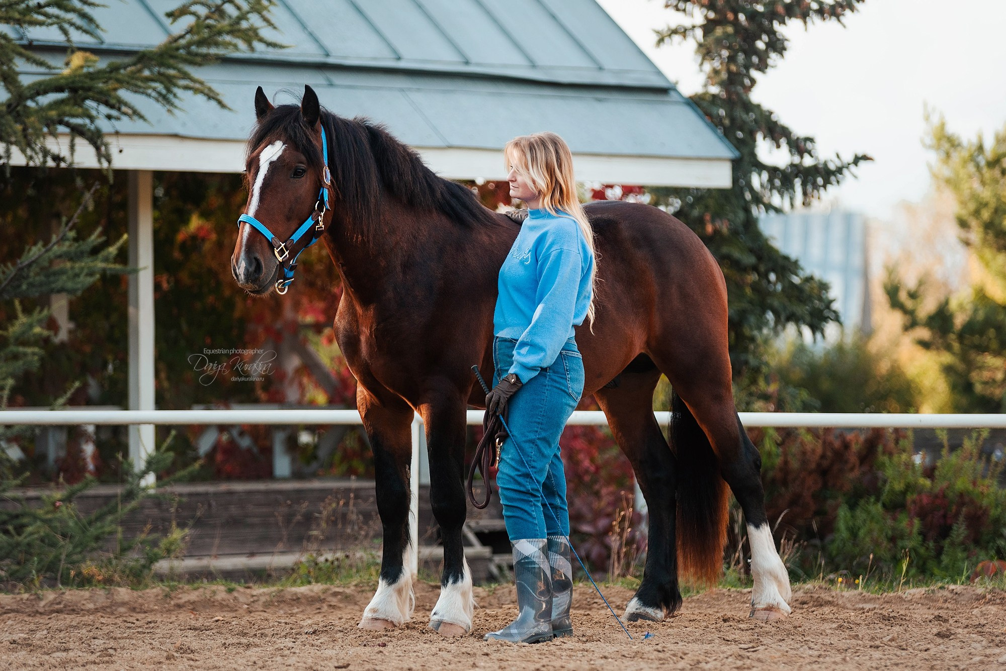 Анастасия, Татьяна и Волконский. Конный фотограф Куракина Дарья • Фотосессии с лошадьми
