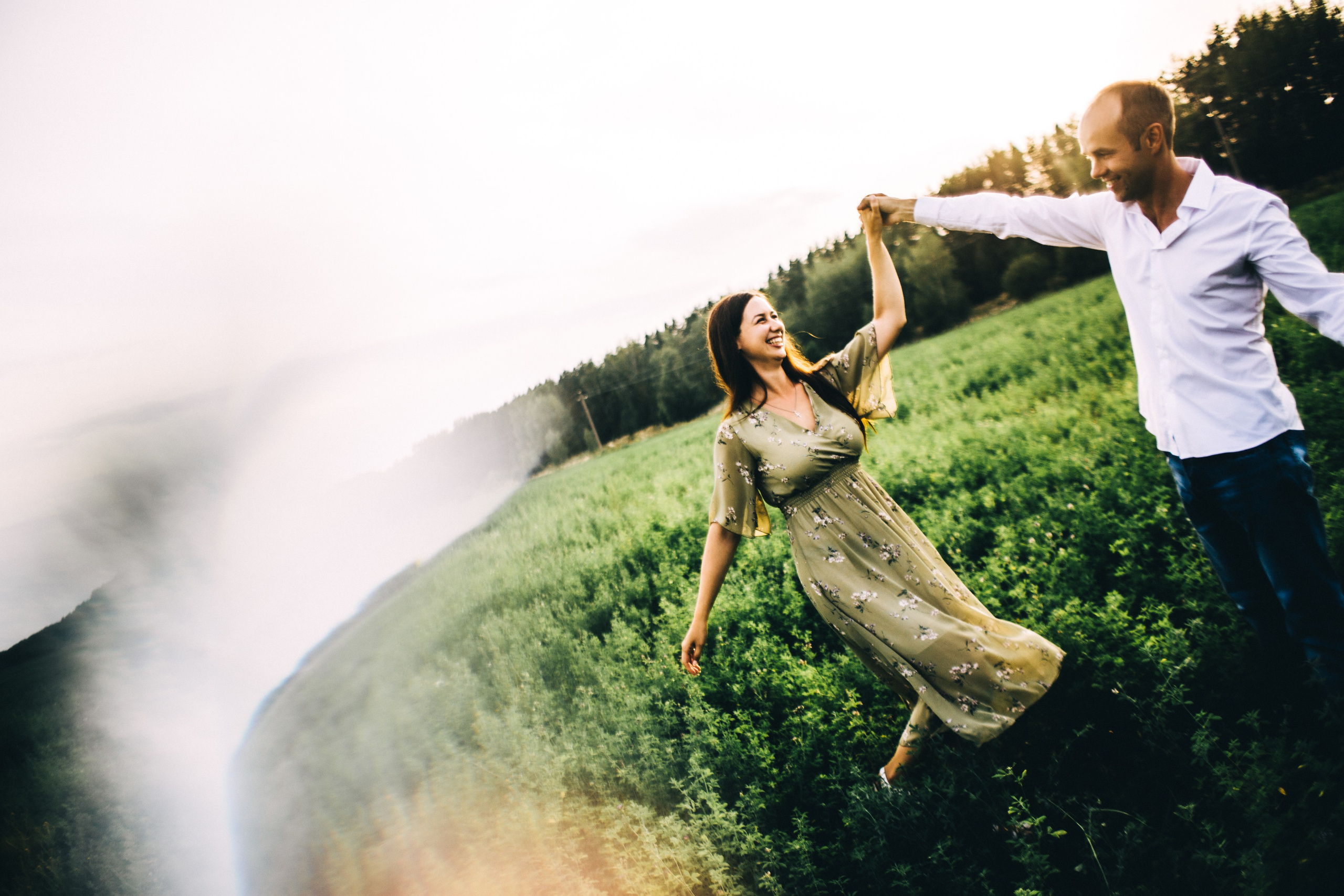 Н+ А. Поле. Закат. Фотограф в Нижнем Новгороде