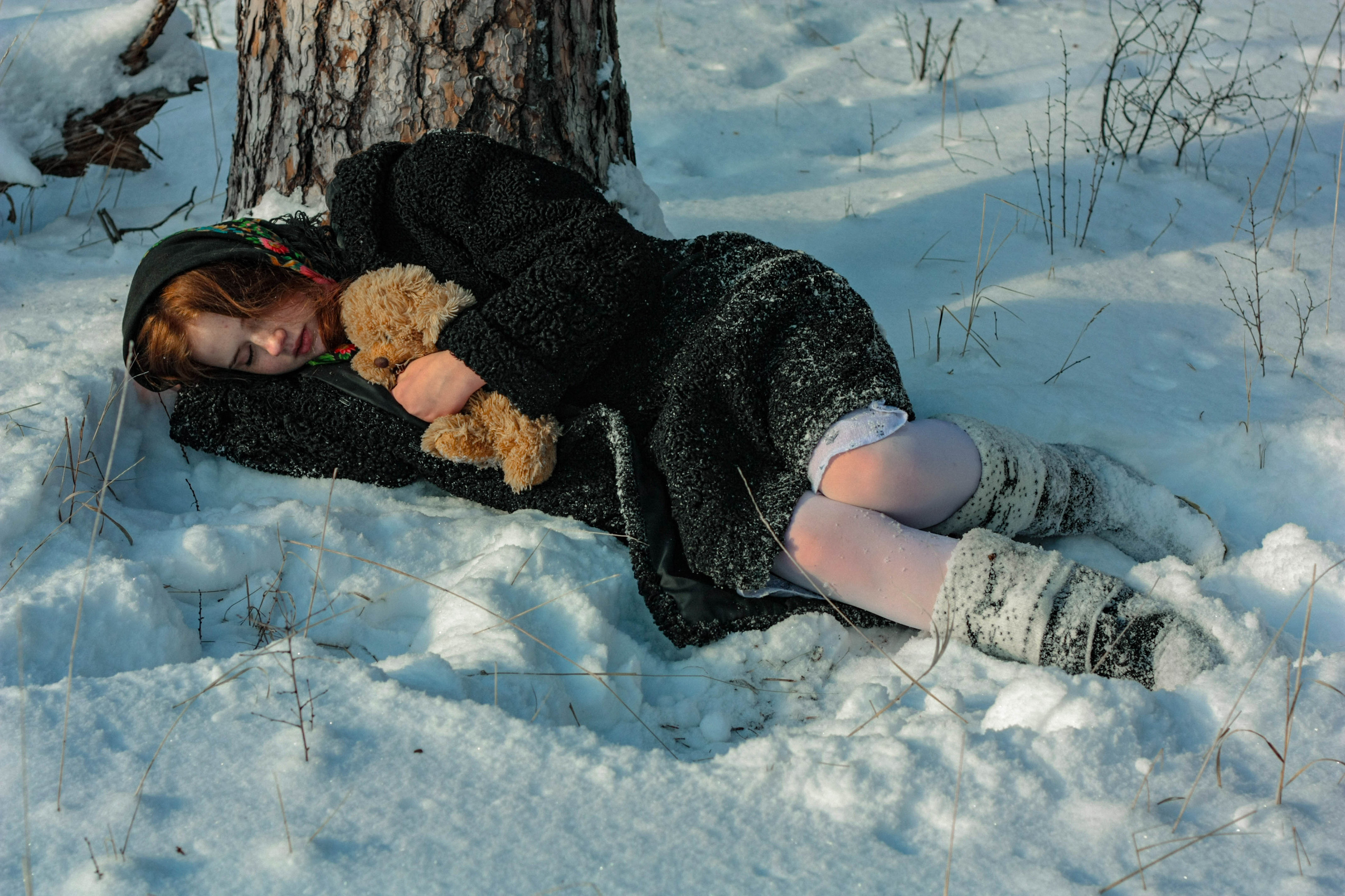 Зима. Портретный фотограф в Тольятти Анастасия Осипова
