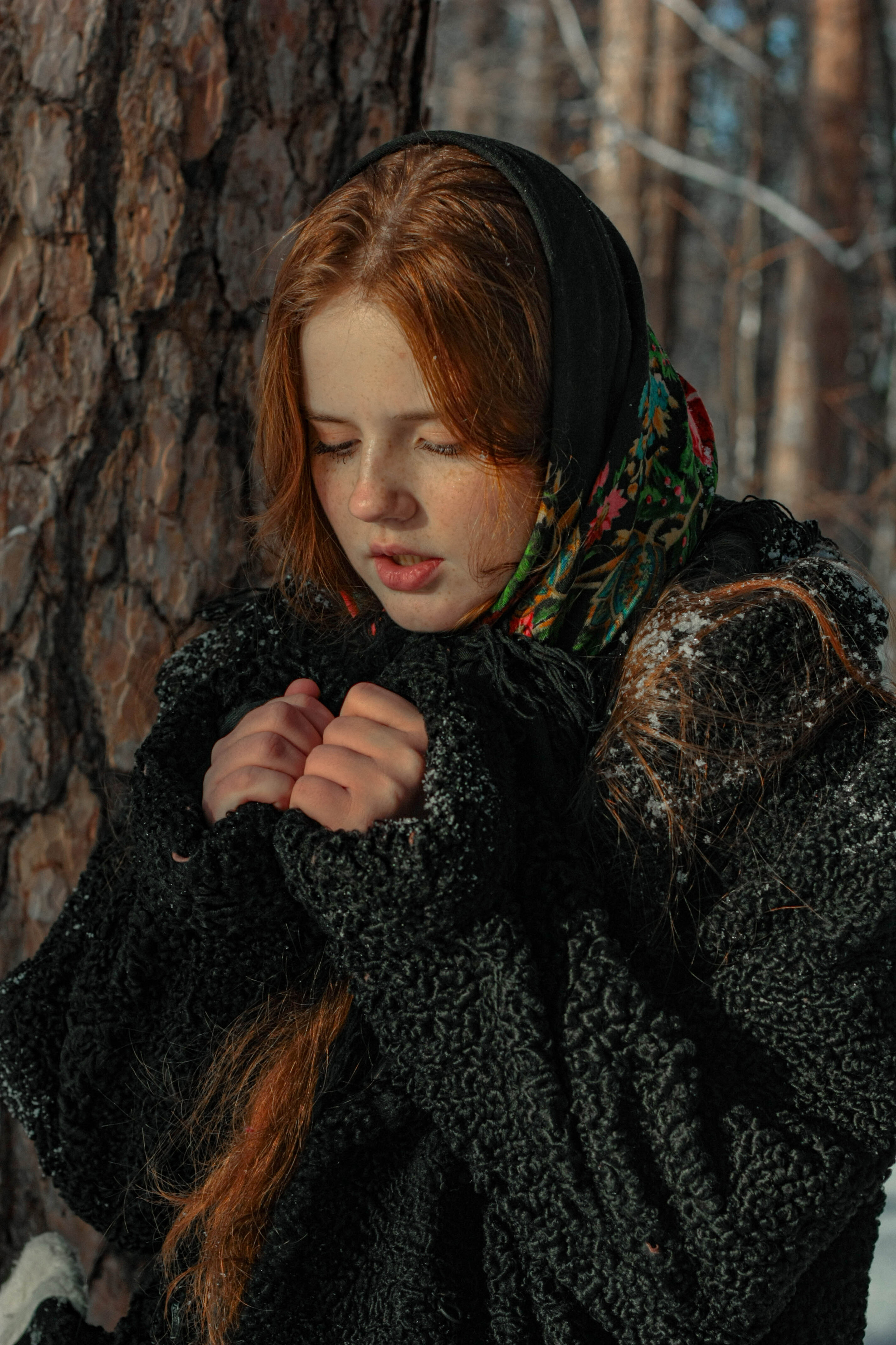 Зима. Портретный фотограф в Тольятти Анастасия Осипова