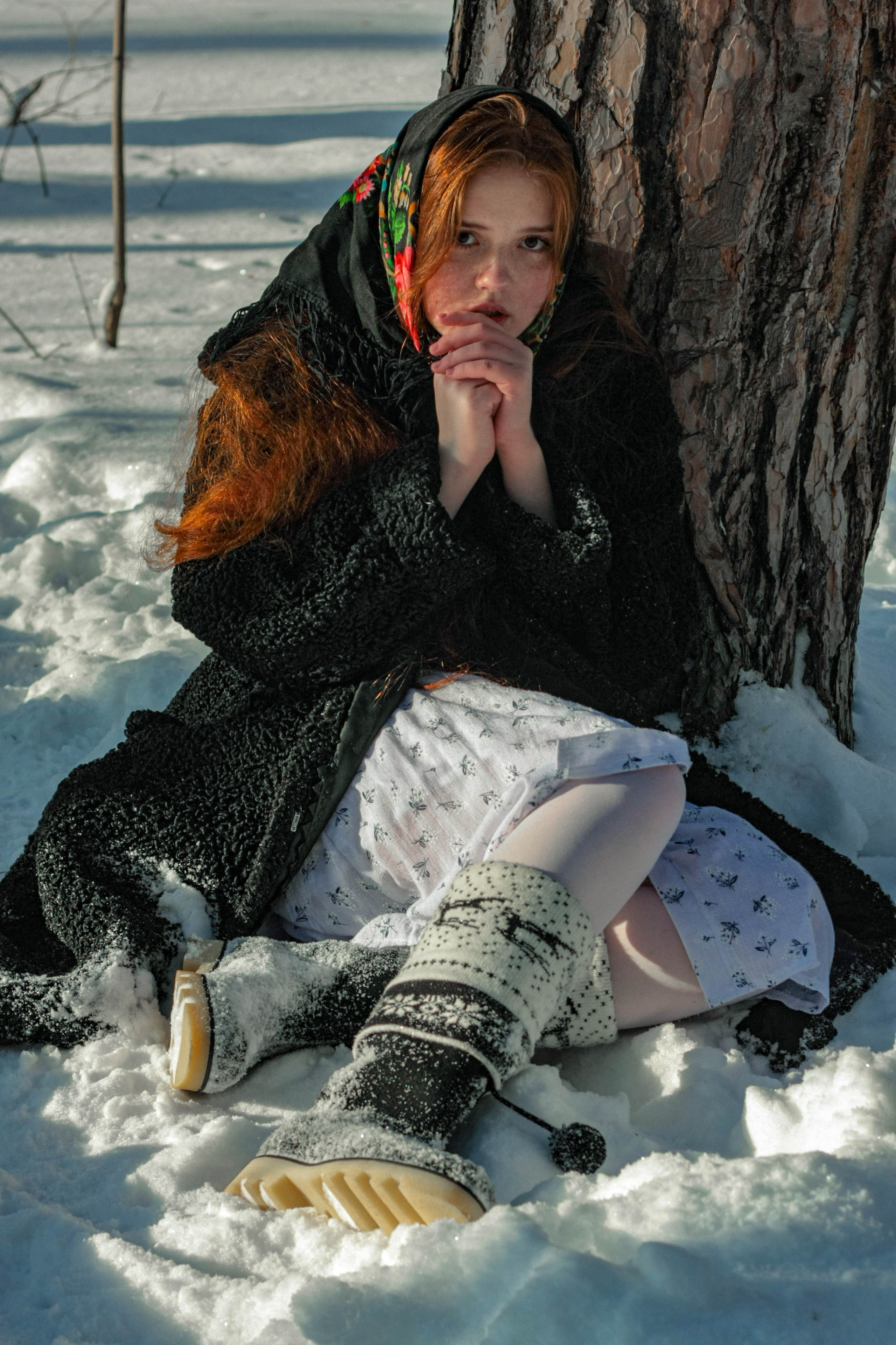 Зима. Портретный фотограф в Тольятти Анастасия Осипова