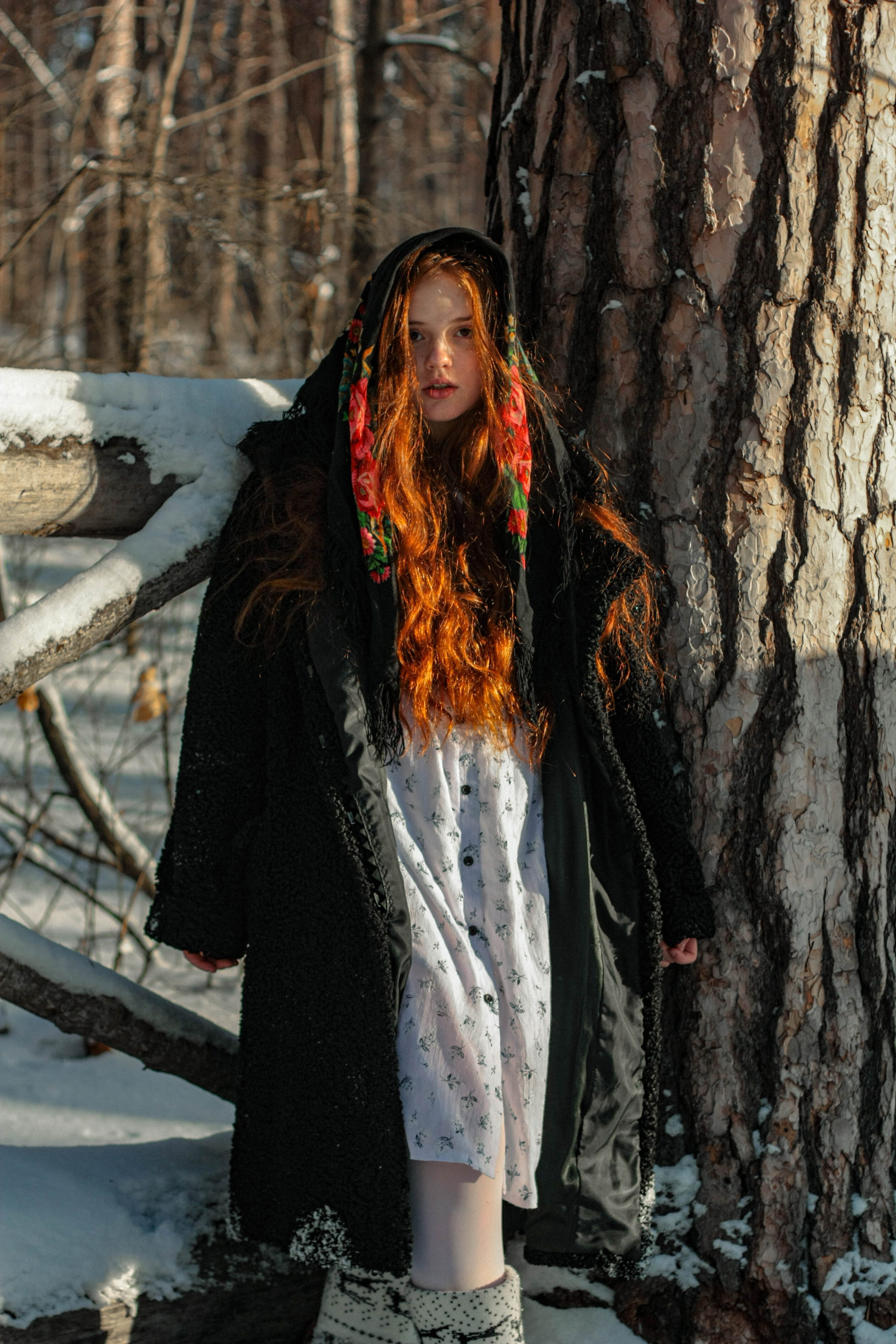 Зима. Портретный фотограф в Тольятти Анастасия Осипова