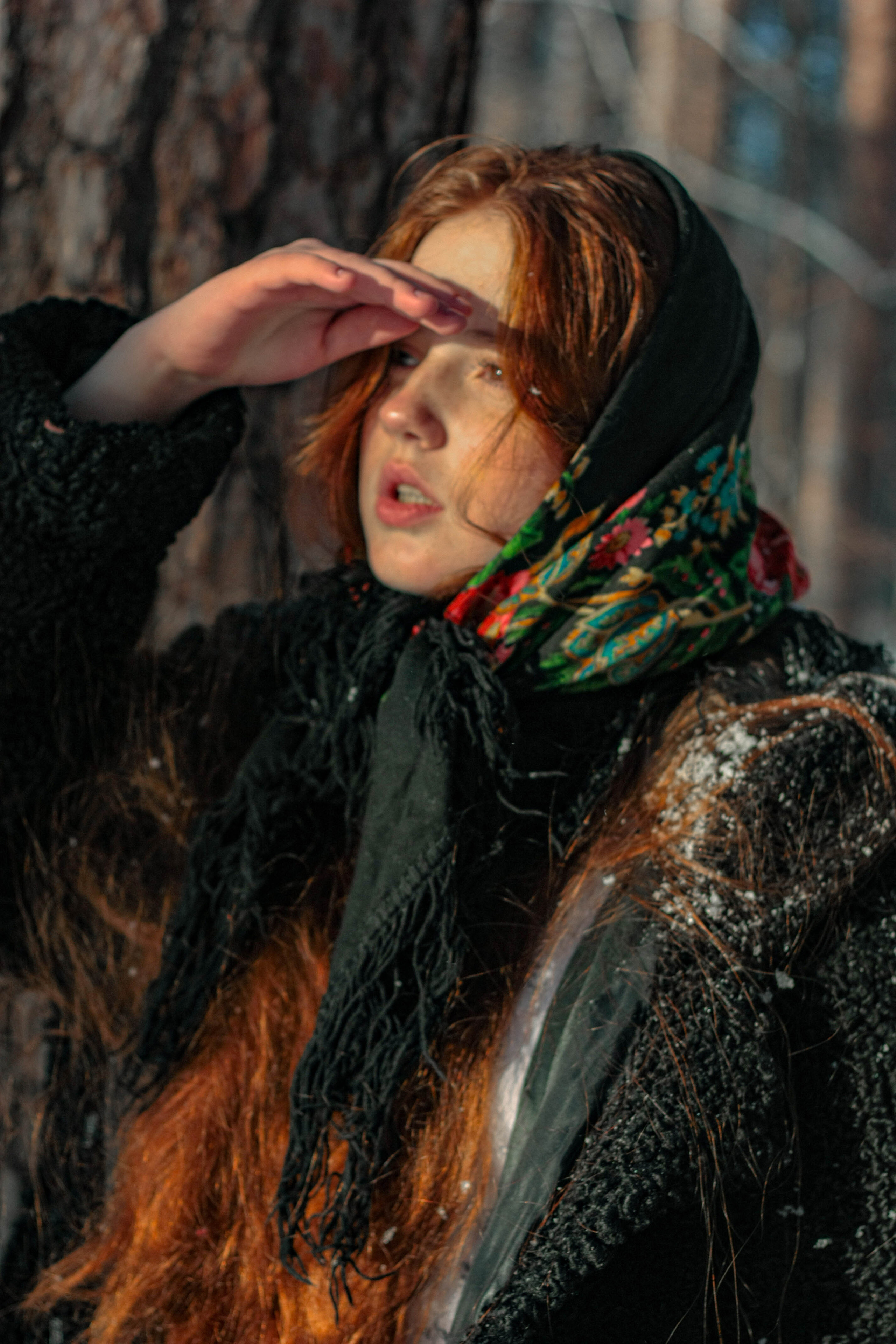 Зима. Портретный фотограф в Тольятти Анастасия Осипова