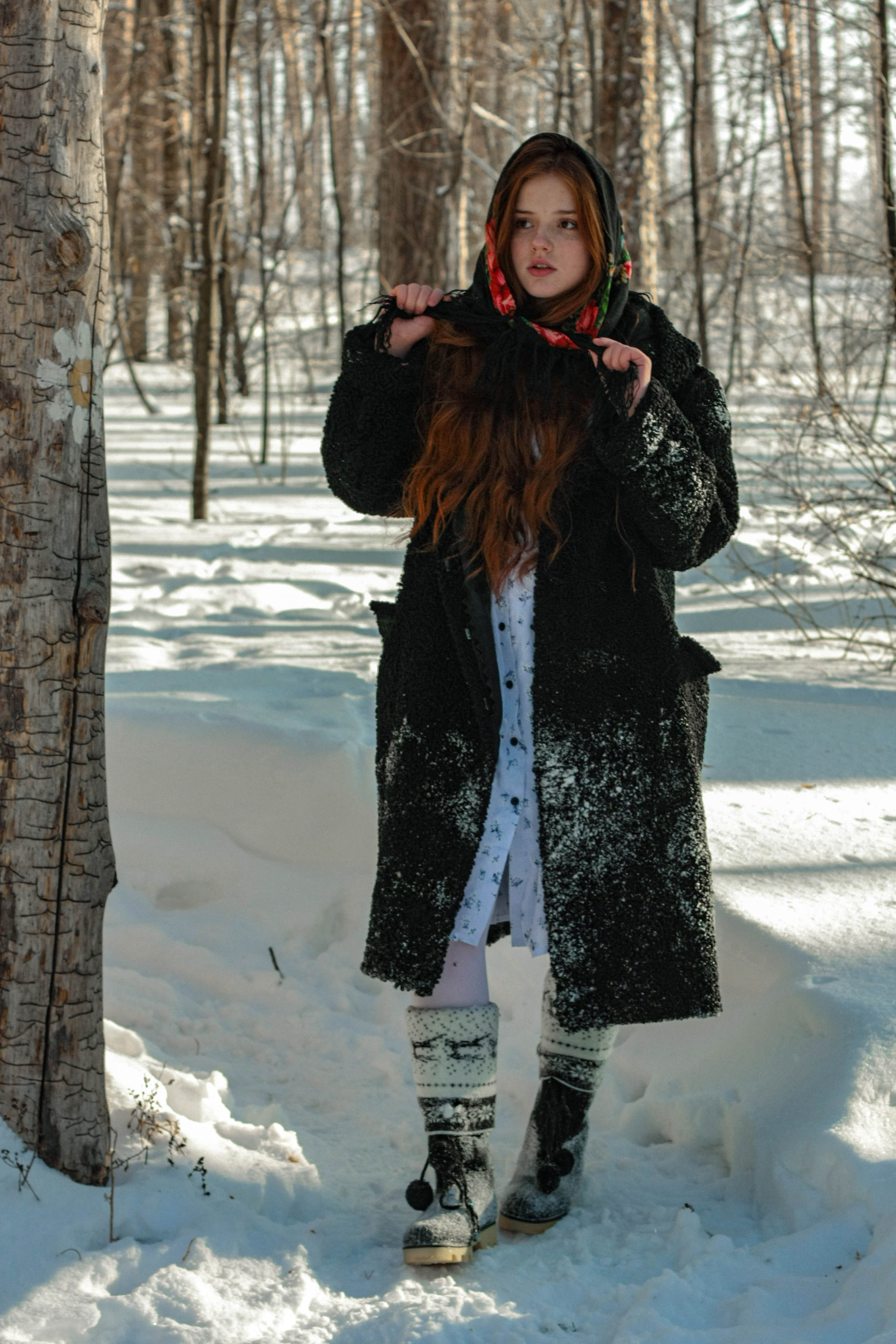 Зима. Портретный фотограф в Тольятти Анастасия Осипова