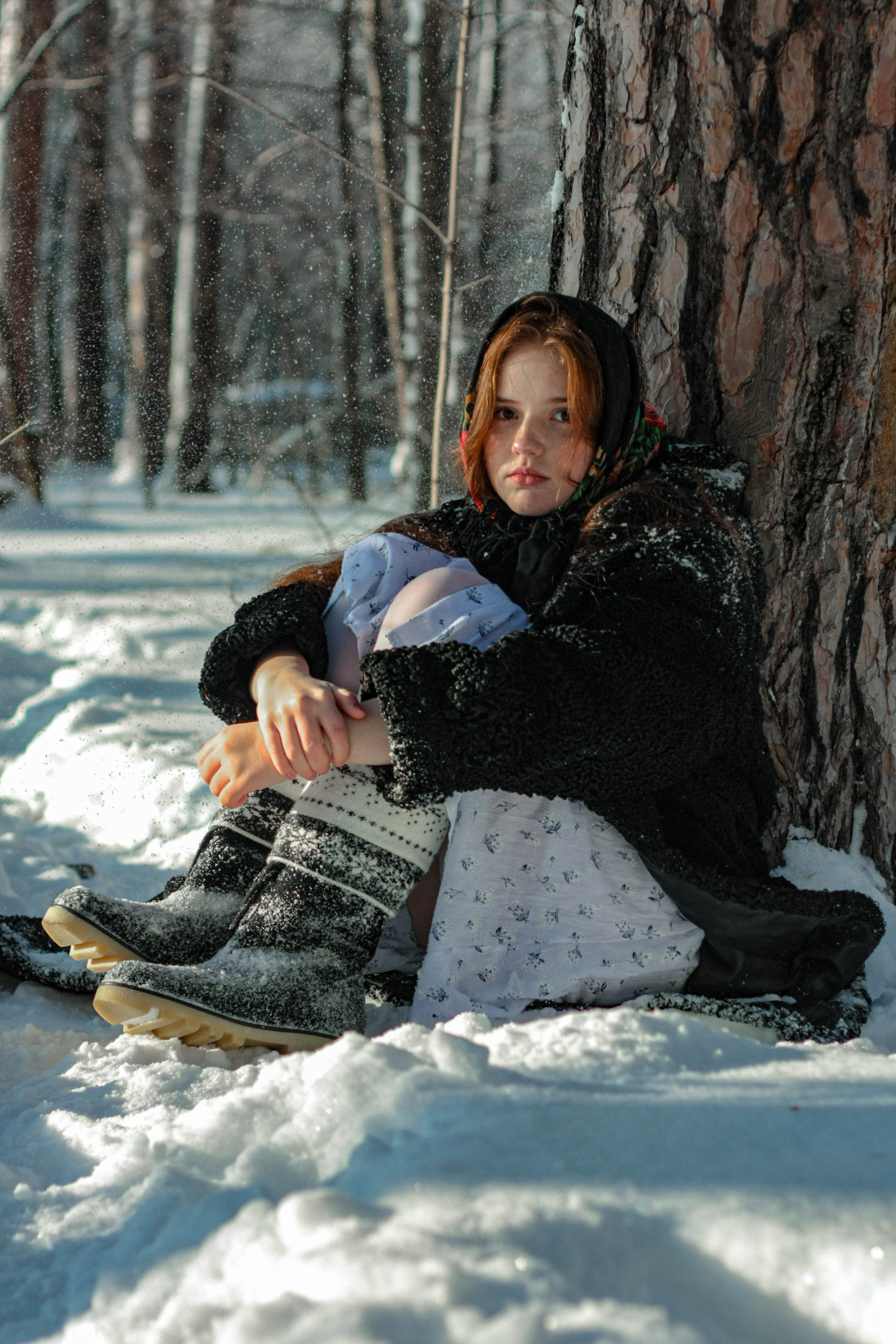 Зима. Портретный фотограф в Тольятти Анастасия Осипова