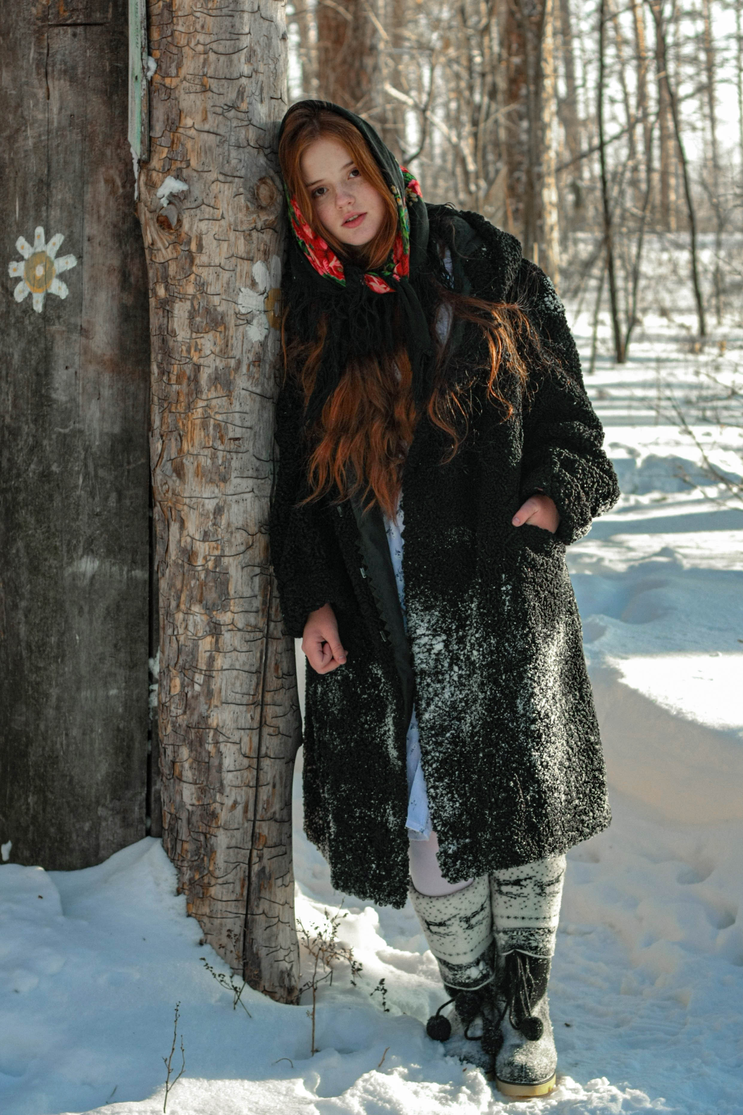 Зима. Портретный фотограф в Тольятти Анастасия Осипова