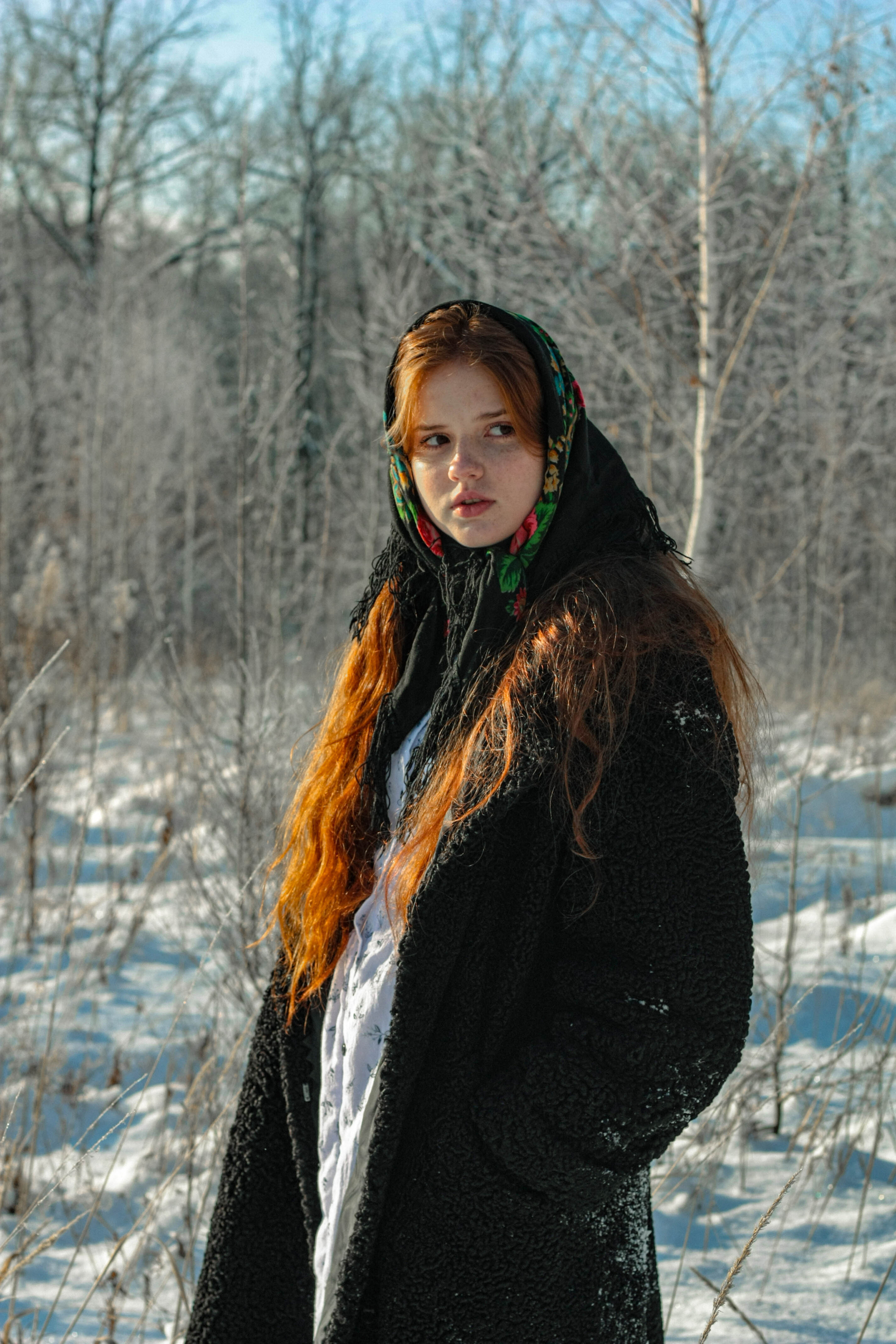 Зима. Портретный фотограф в Тольятти Анастасия Осипова