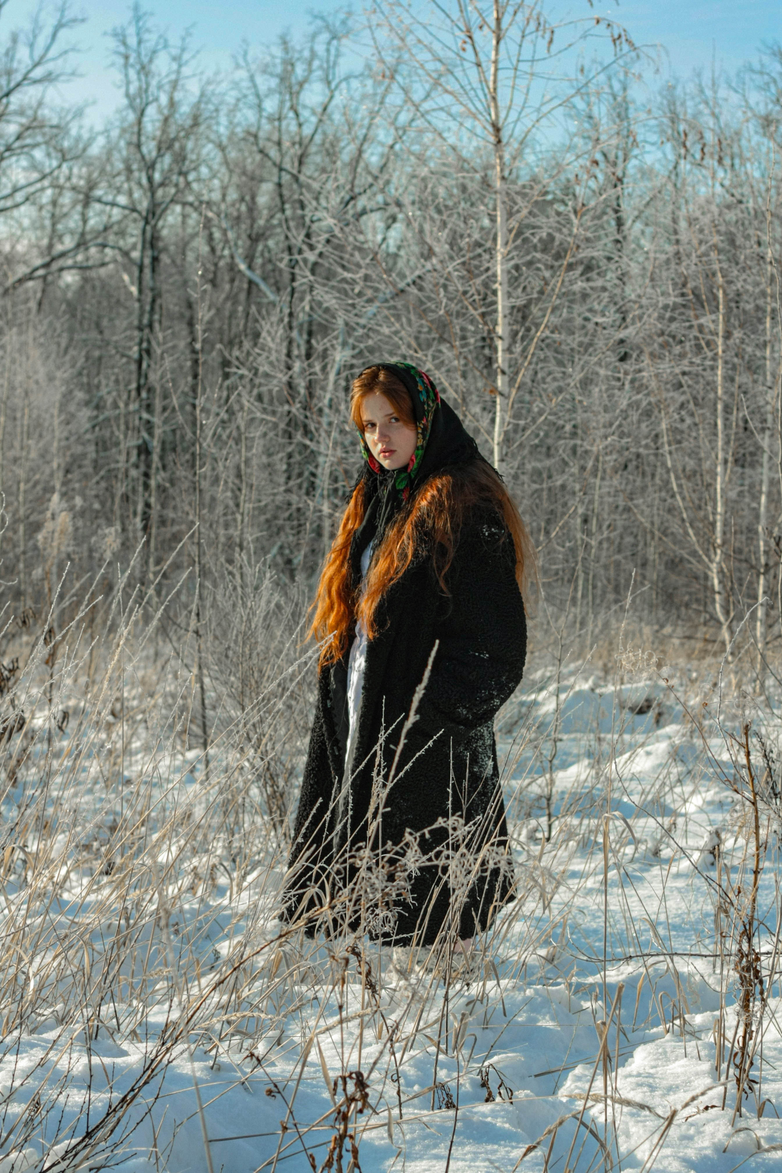 Зима. Портретный фотограф в Тольятти Анастасия Осипова