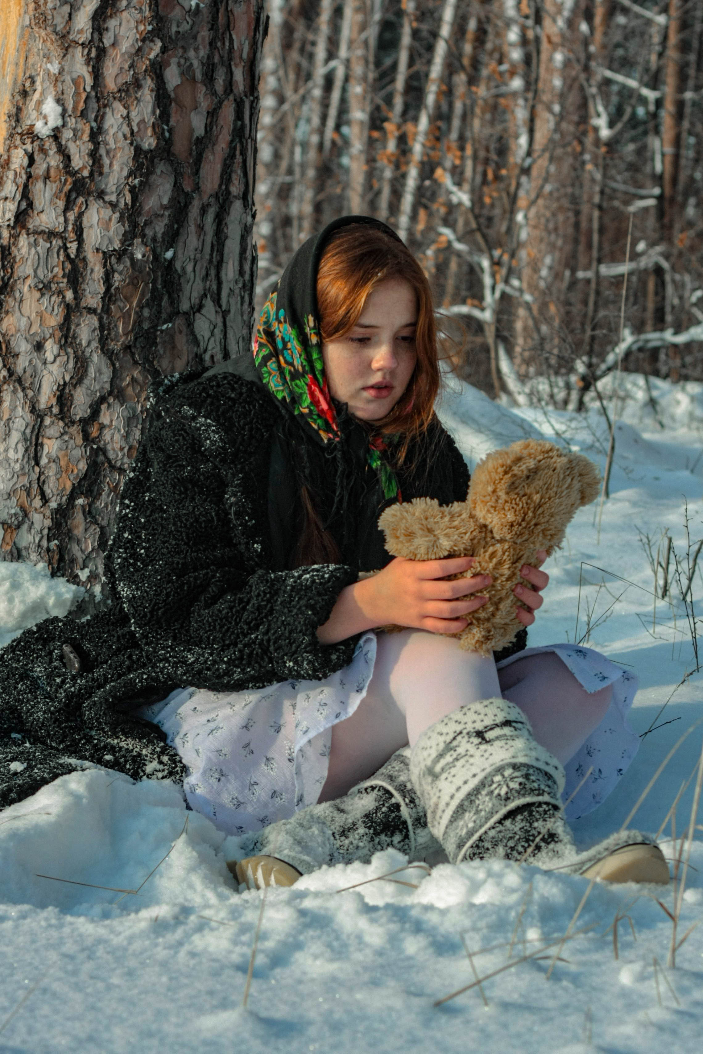 Зима. Портретный фотограф в Тольятти Анастасия Осипова