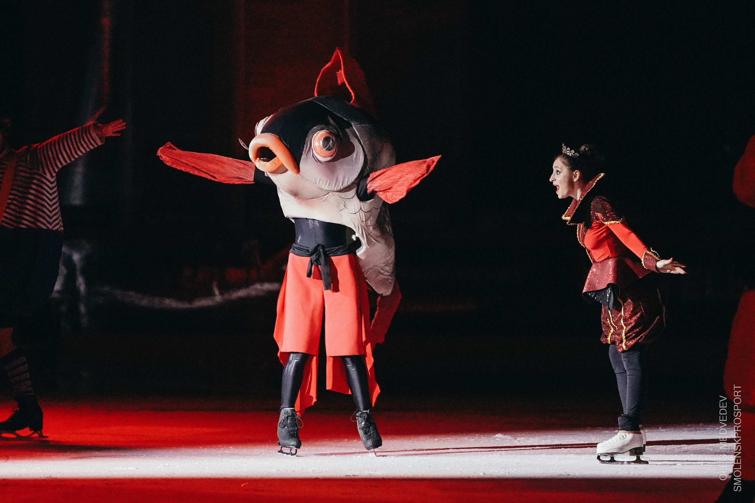 Алиса в стране чудес шоу на льду. Спортивный фотограф Олег Медведев | prosport67 | Смоленск