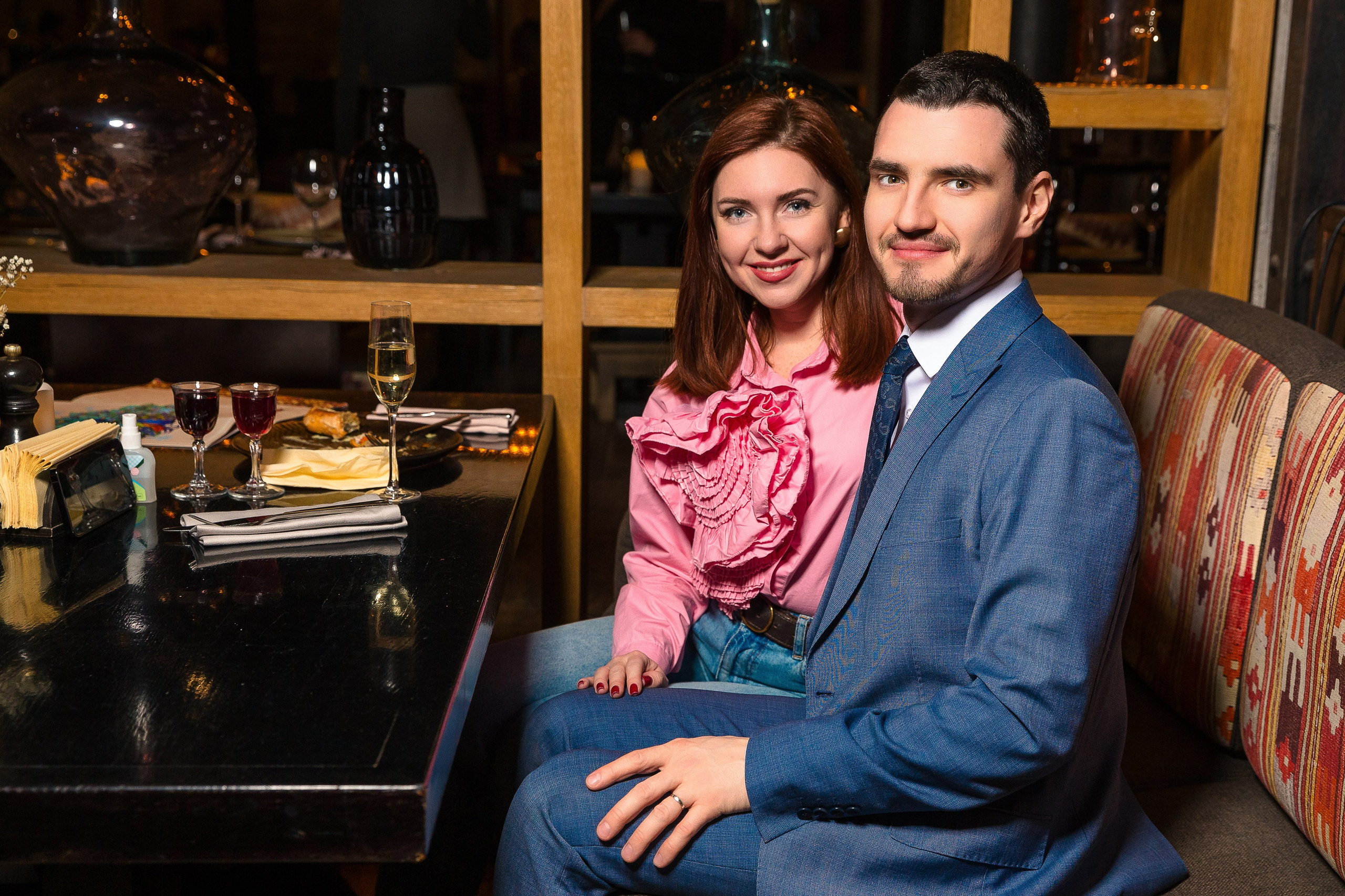 14 февраля в ресторане «Шинок». Репортажный Фотограф Александр Назаров. Москва и М.О