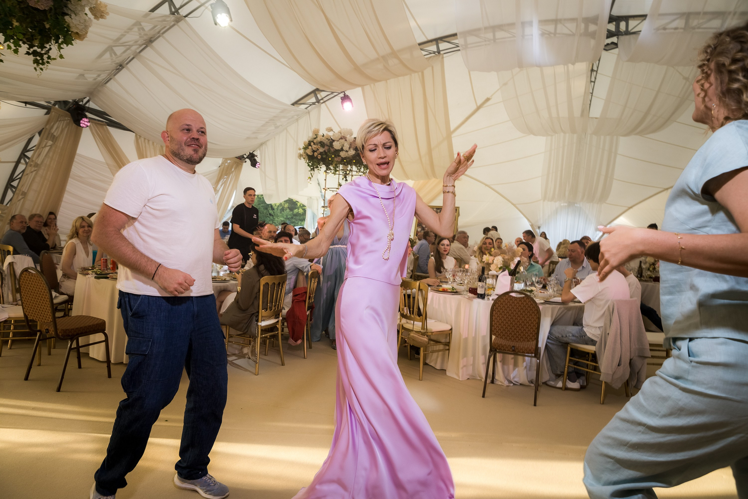 Частный Юбилей Наталья Москоу Кантри Клаб. Репортажный Фотограф Александр Назаров. Москва и М.О