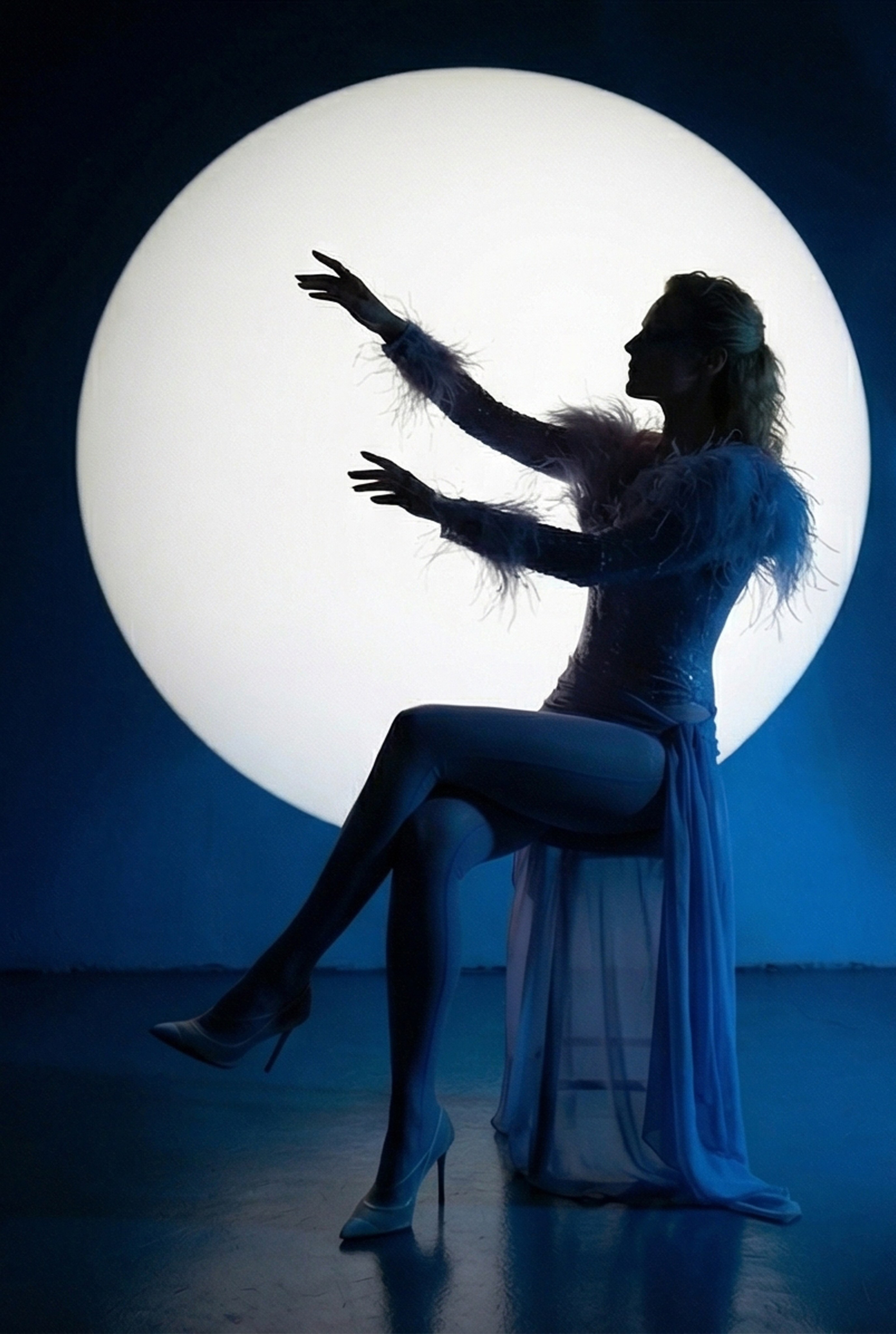 Фиджитал фото, образ вдохновленный модельером Mugler Spring. Свадебный фотограф в Москве Оксана Анциферова, Саратов и Энгельс