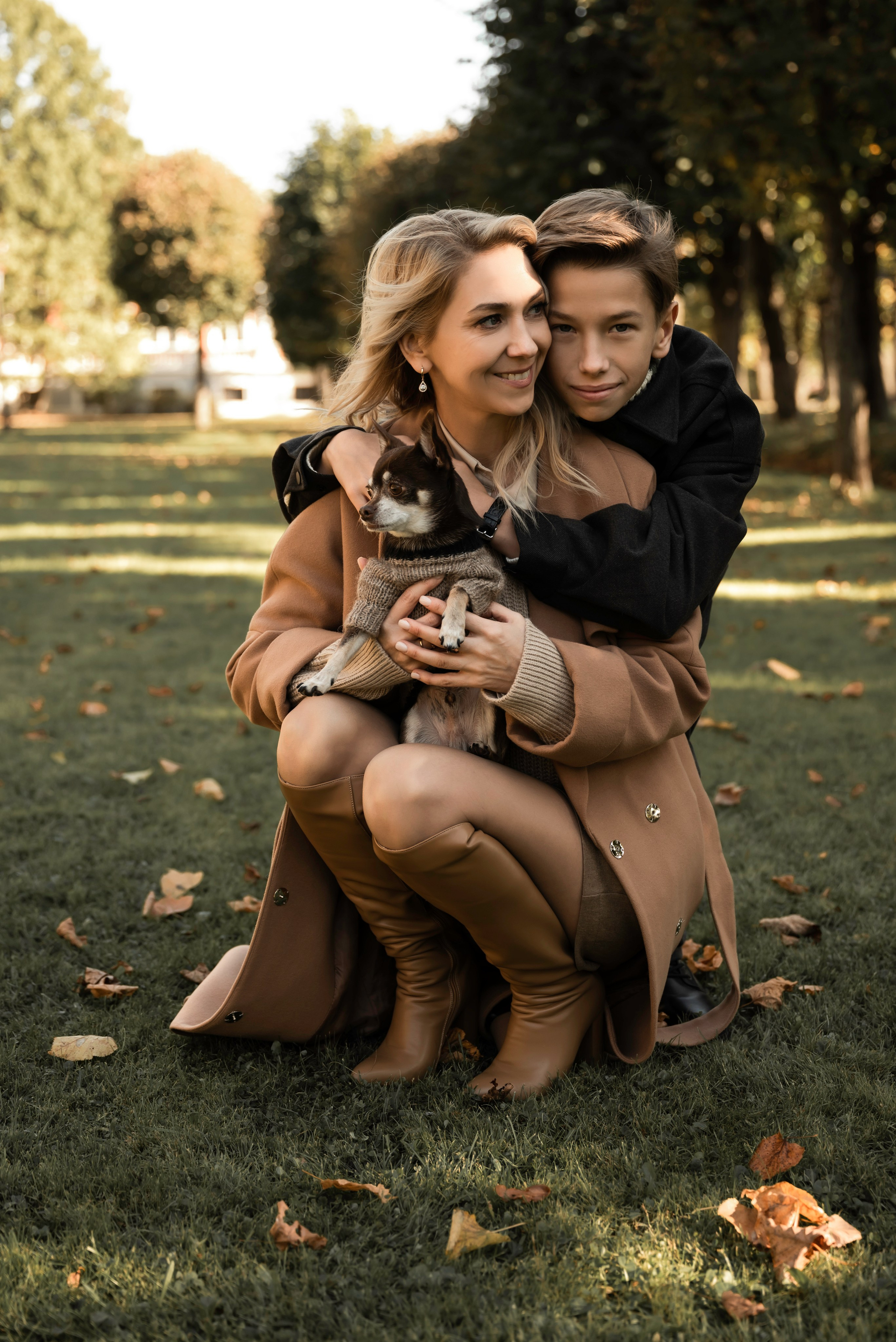 Осенняя прогулка в парке Кусково. Фотограф Ксения Огородова портфолио